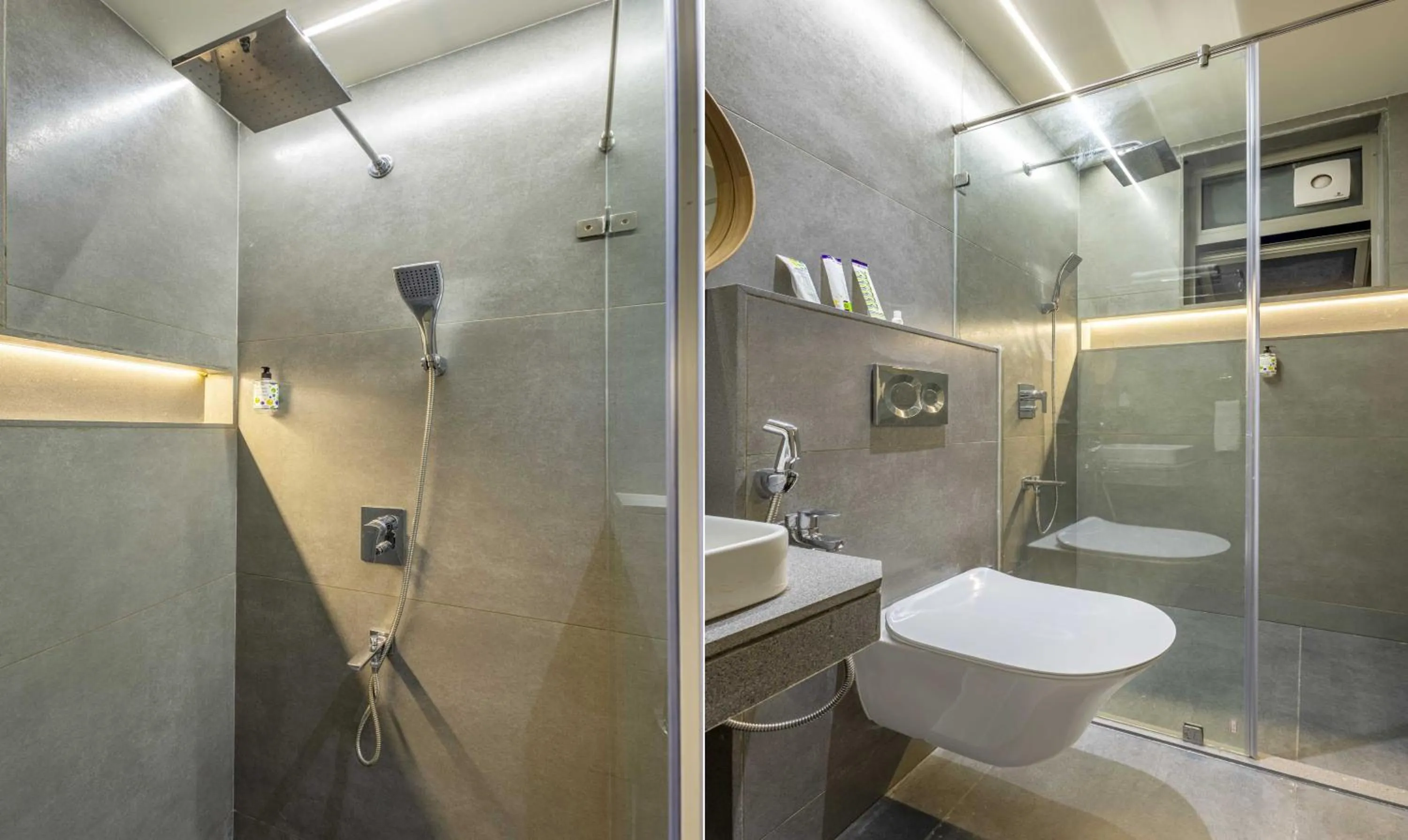 Bathroom in Treebo Premium Lalitha, RK Beach