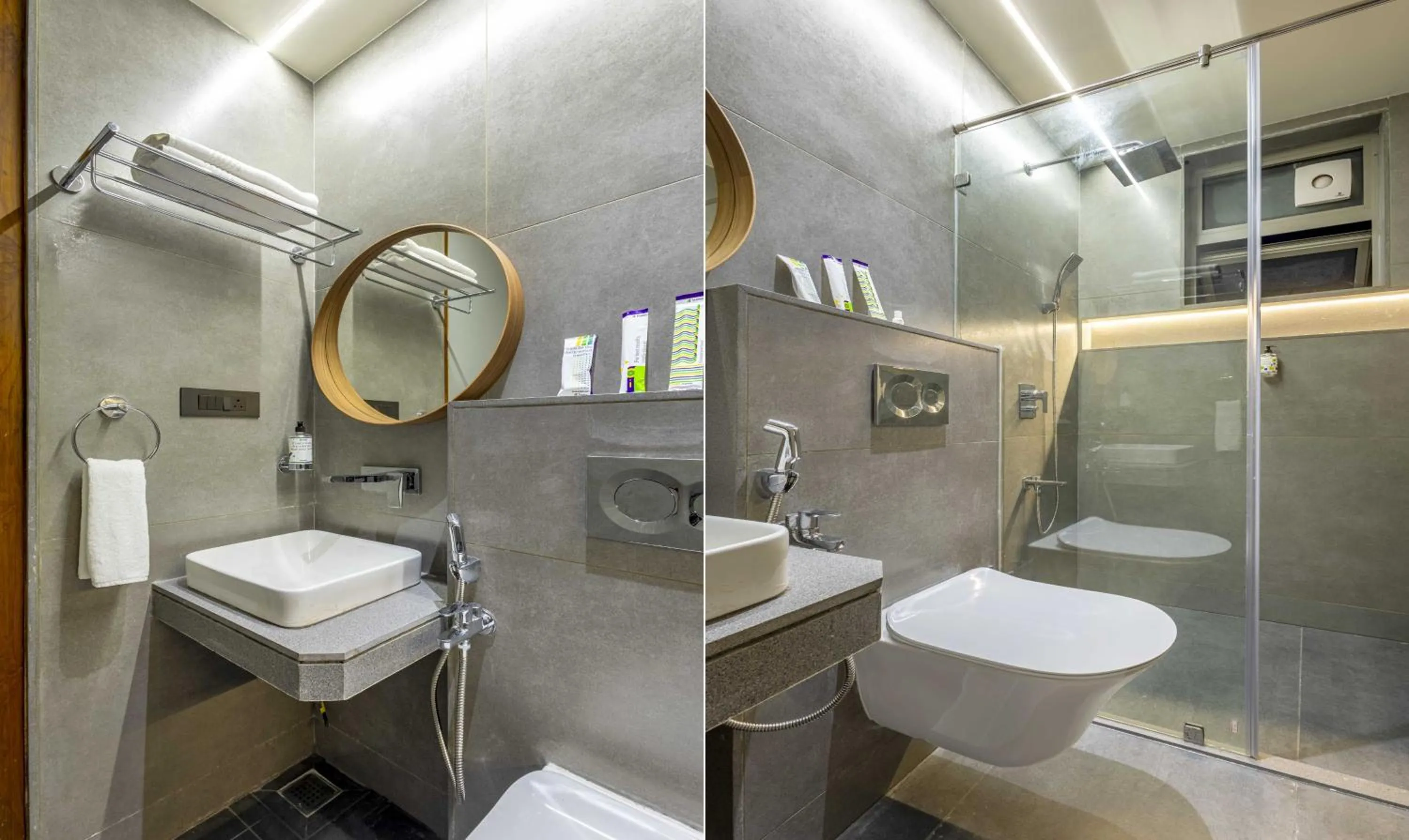 Bathroom in Treebo Premium Lalitha, RK Beach