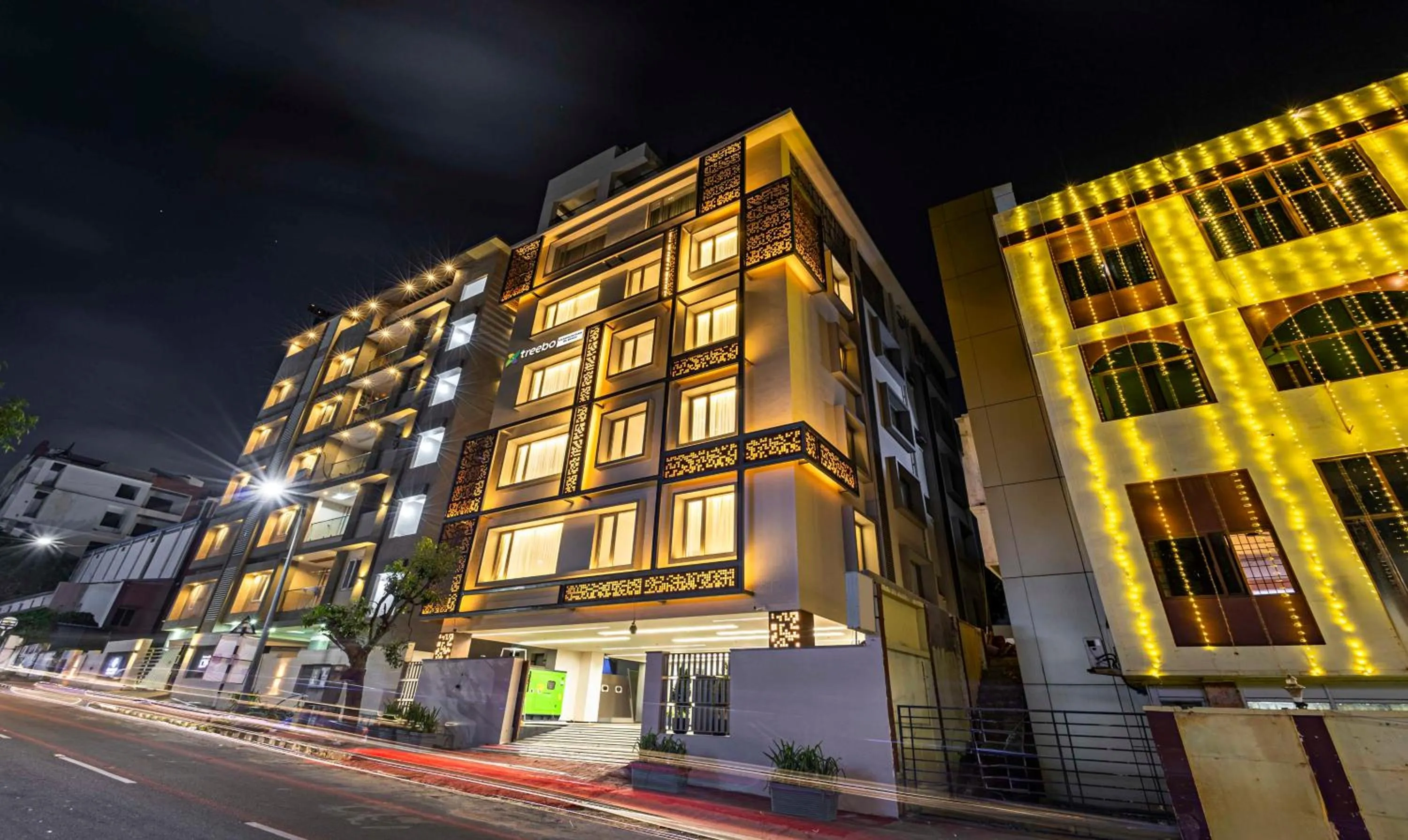 Property building in Treebo Premium Lalitha, RK Beach