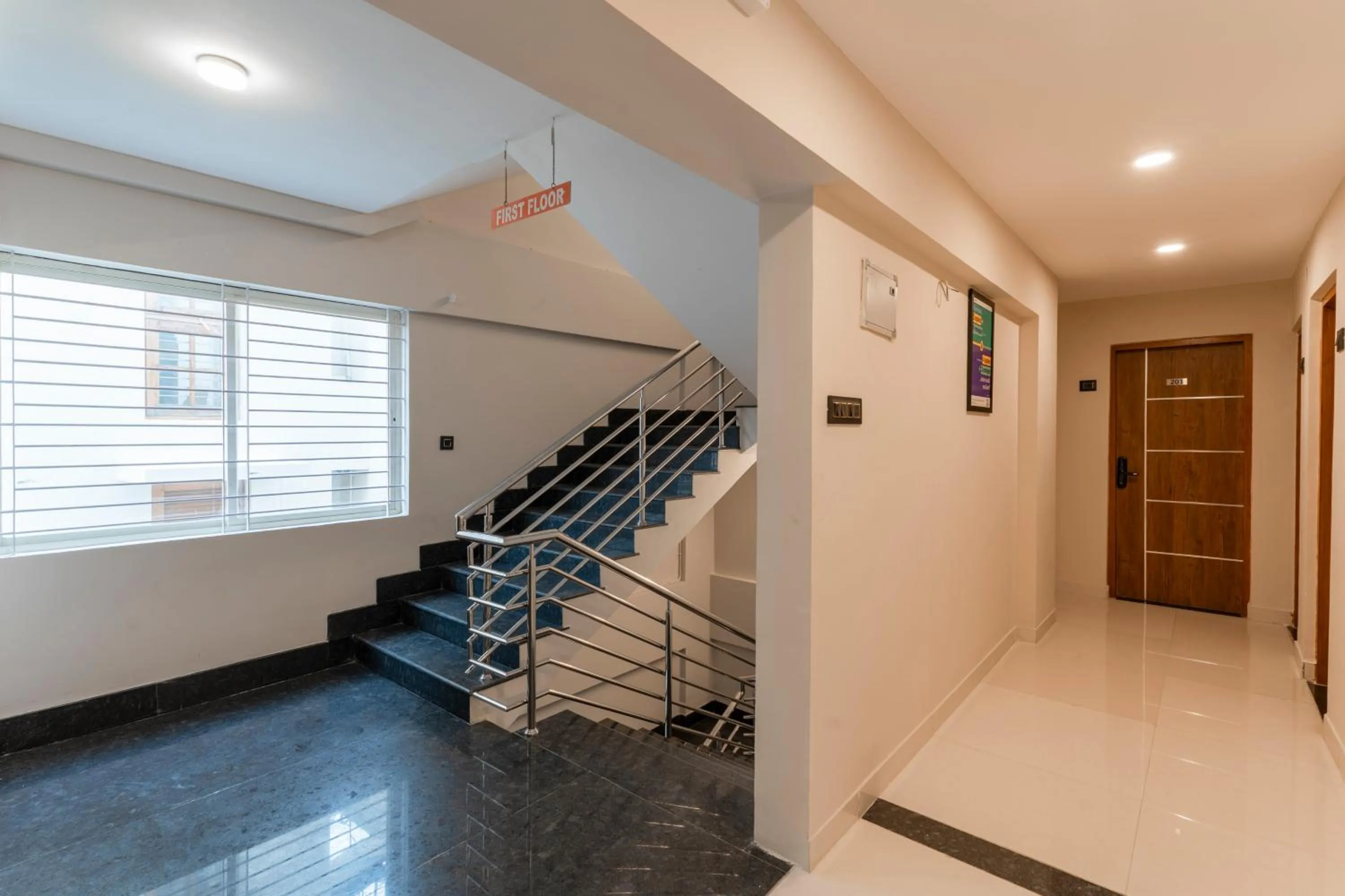 Lobby or reception in Treebo Sanmaya Retreat, 15 Mins From Mysore Palace