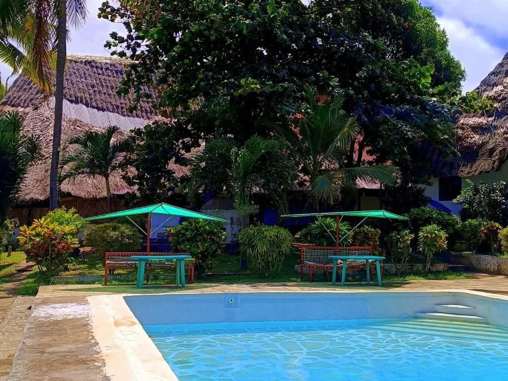 Pool view in Travellers Inn Resort Malindi
