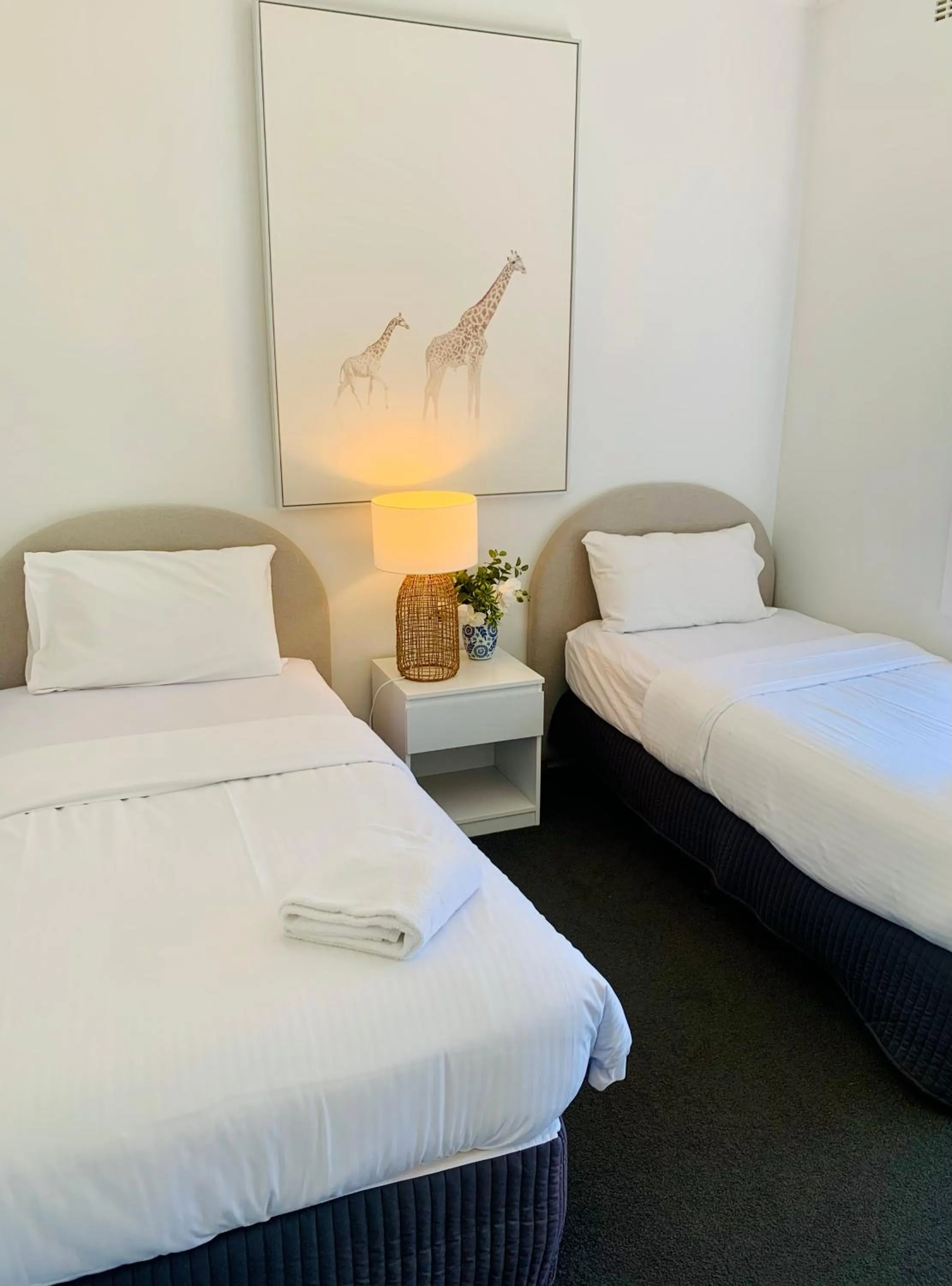 Bed in Kanasta Caravan Park