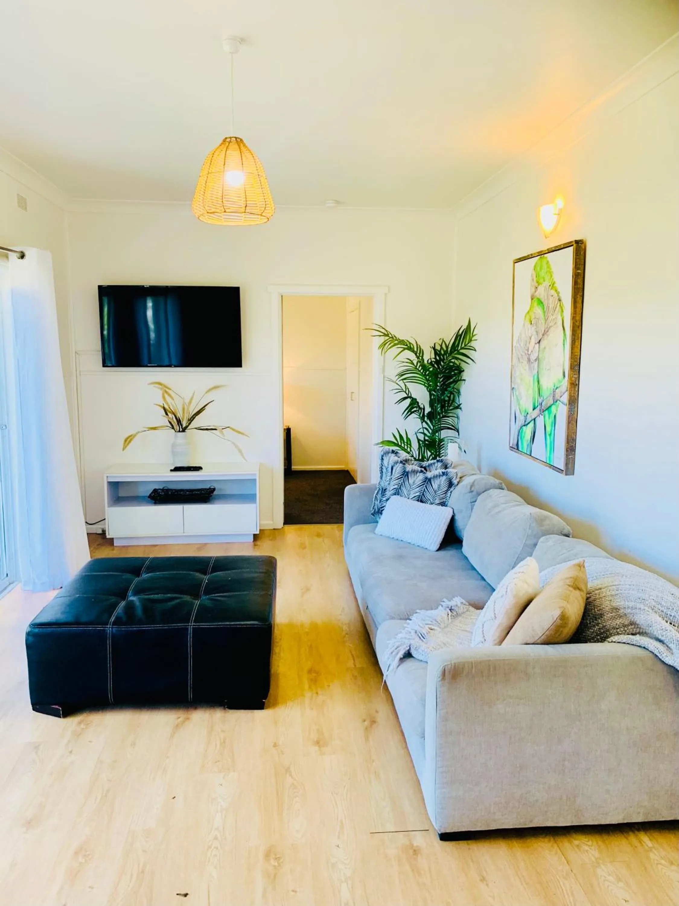 Bed in Kanasta Caravan Park