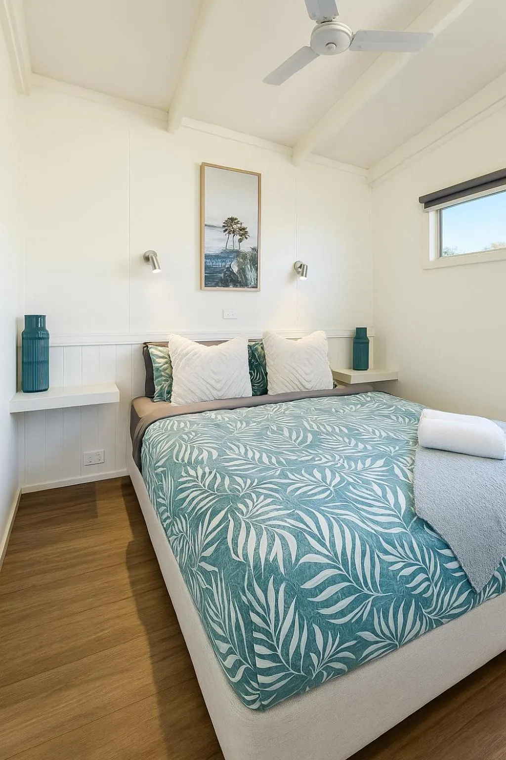 Bed in Kanasta Caravan Park