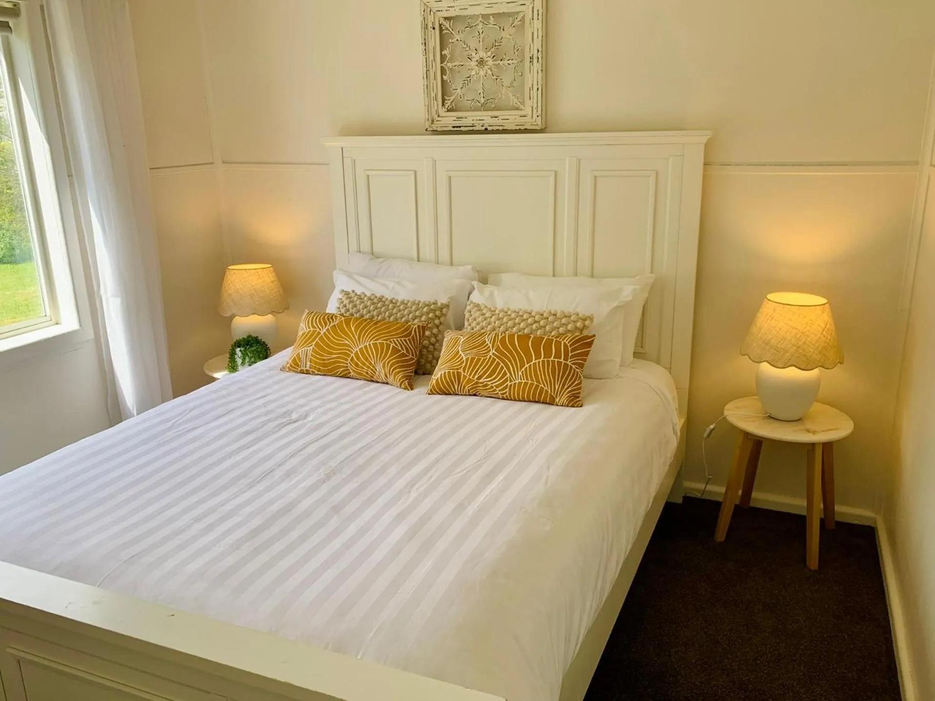 Bed in Kanasta Caravan Park