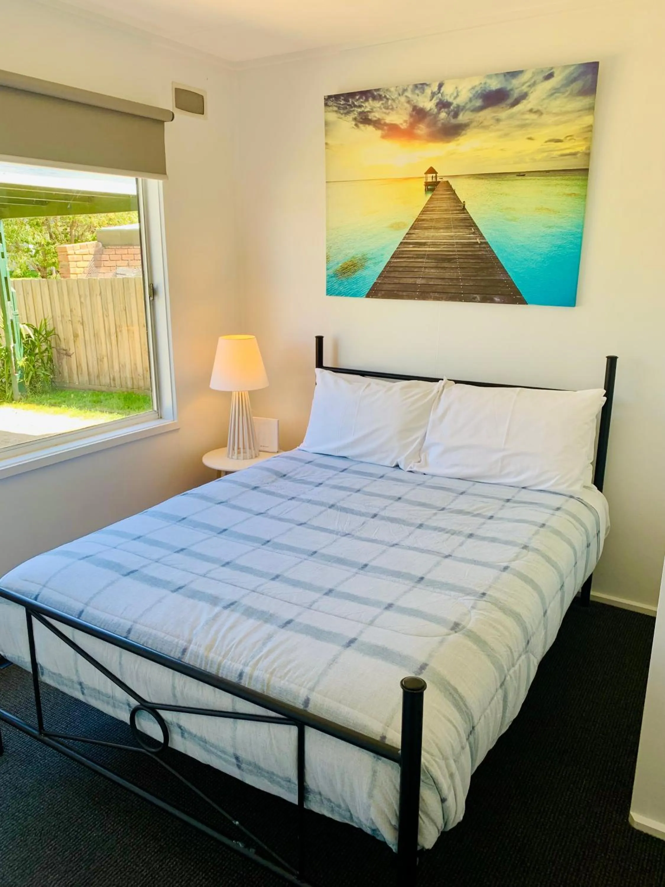 Bed in Kanasta Caravan Park