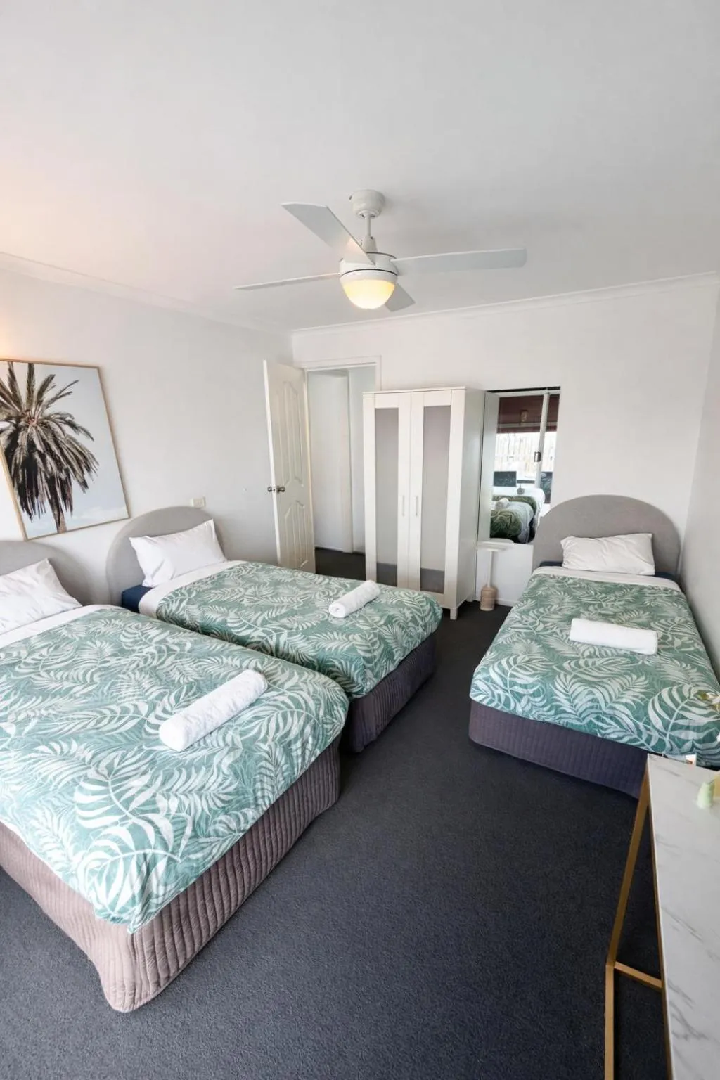 Bed in Kanasta Caravan Park