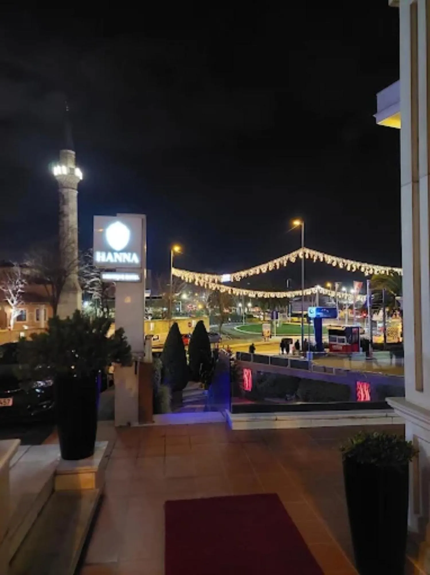 Property building in Hanna Hotel