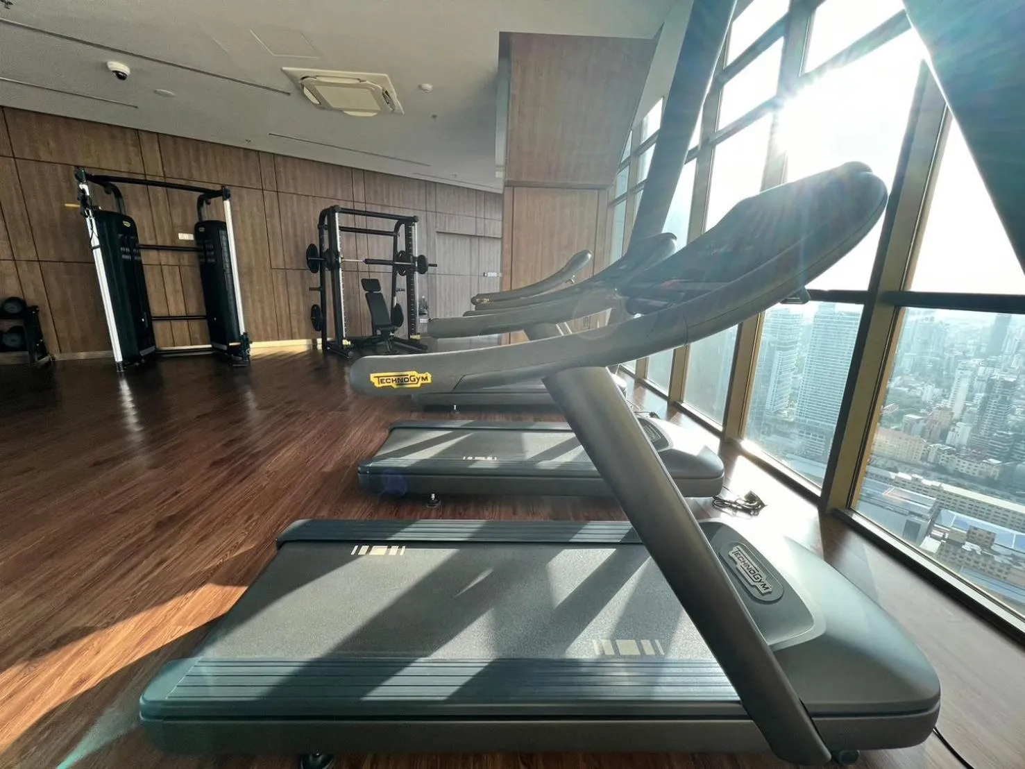 Fitness centre/facilities in P Residence Phnom Penh