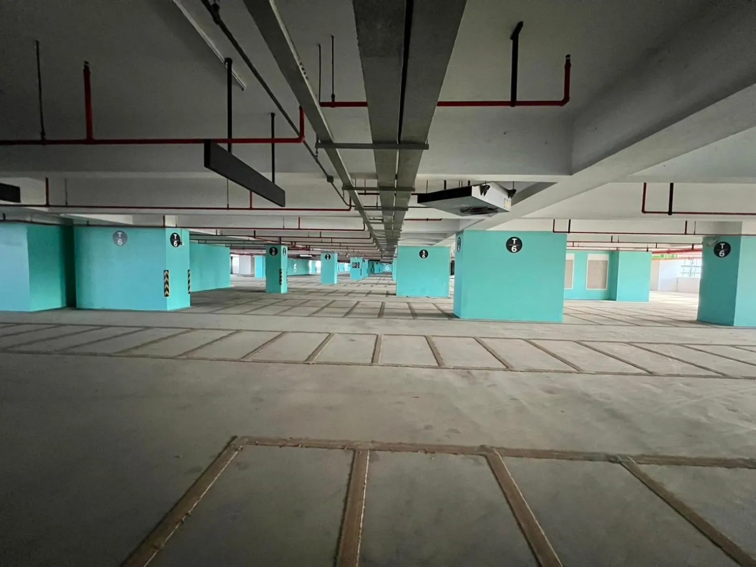 Parking in P Residence Phnom Penh