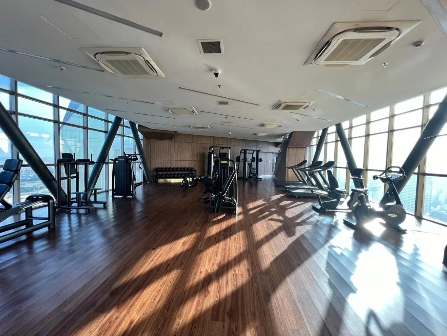 Fitness centre/facilities in P Residence Phnom Penh