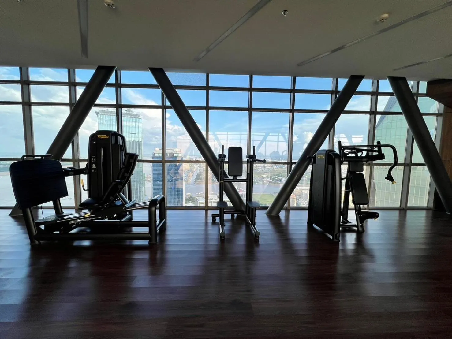 Fitness centre/facilities in P Residence Phnom Penh