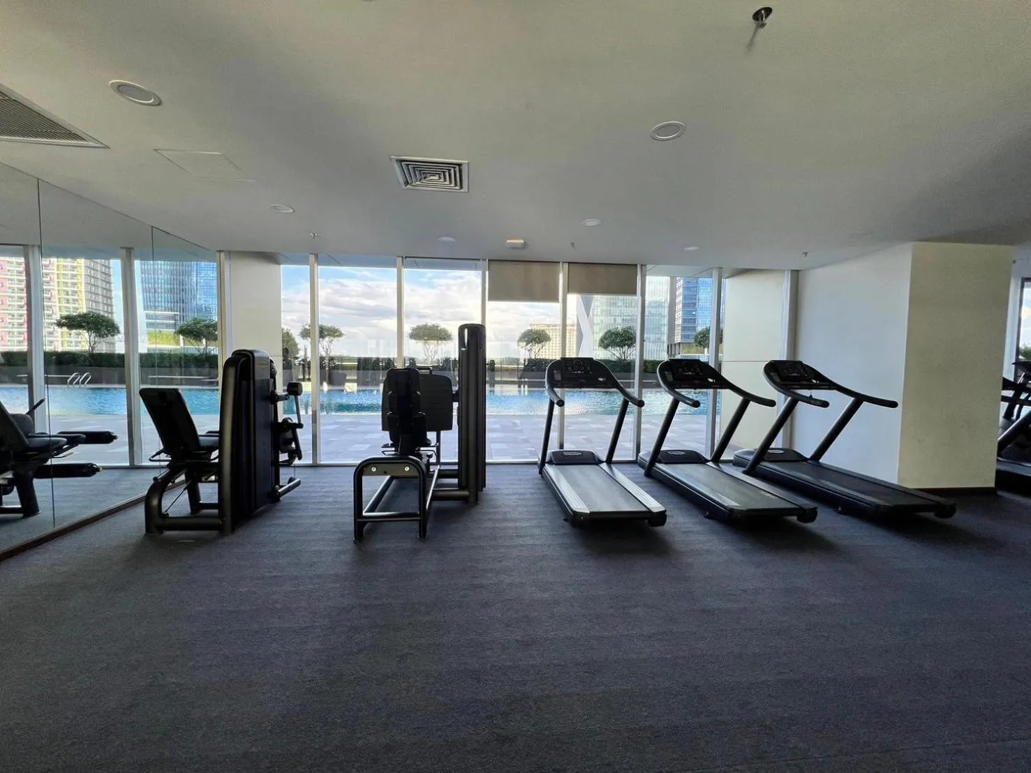 Fitness centre/facilities in P Residence Phnom Penh