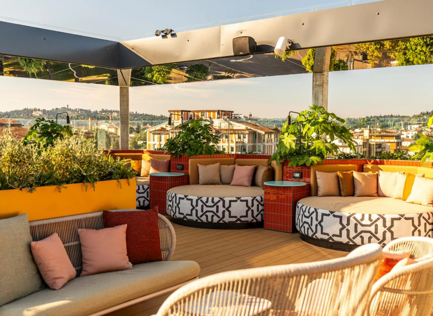 Balcony/Terrace in The Social Hub Florence Belfiore