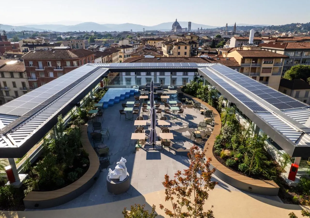 Balcony/Terrace in The Social Hub Florence Belfiore