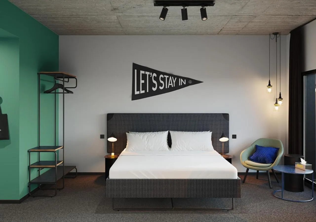 Bedroom, Bed in The Social Hub Florence Belfiore