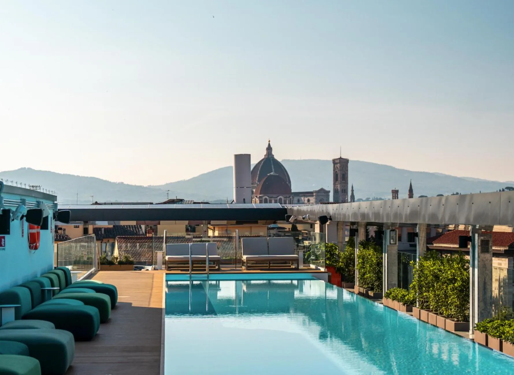 Swimming pool in The Social Hub Florence Belfiore