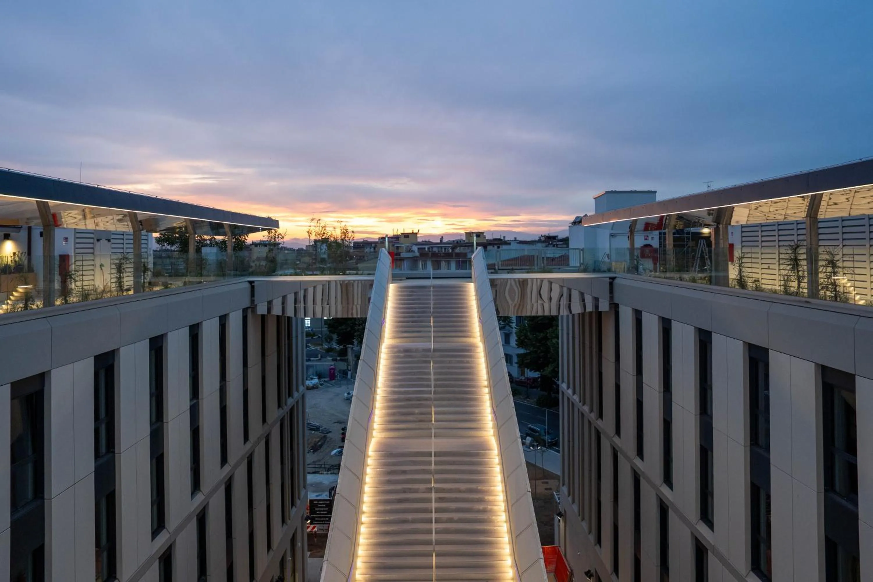 Property building in The Social Hub Florence Belfiore