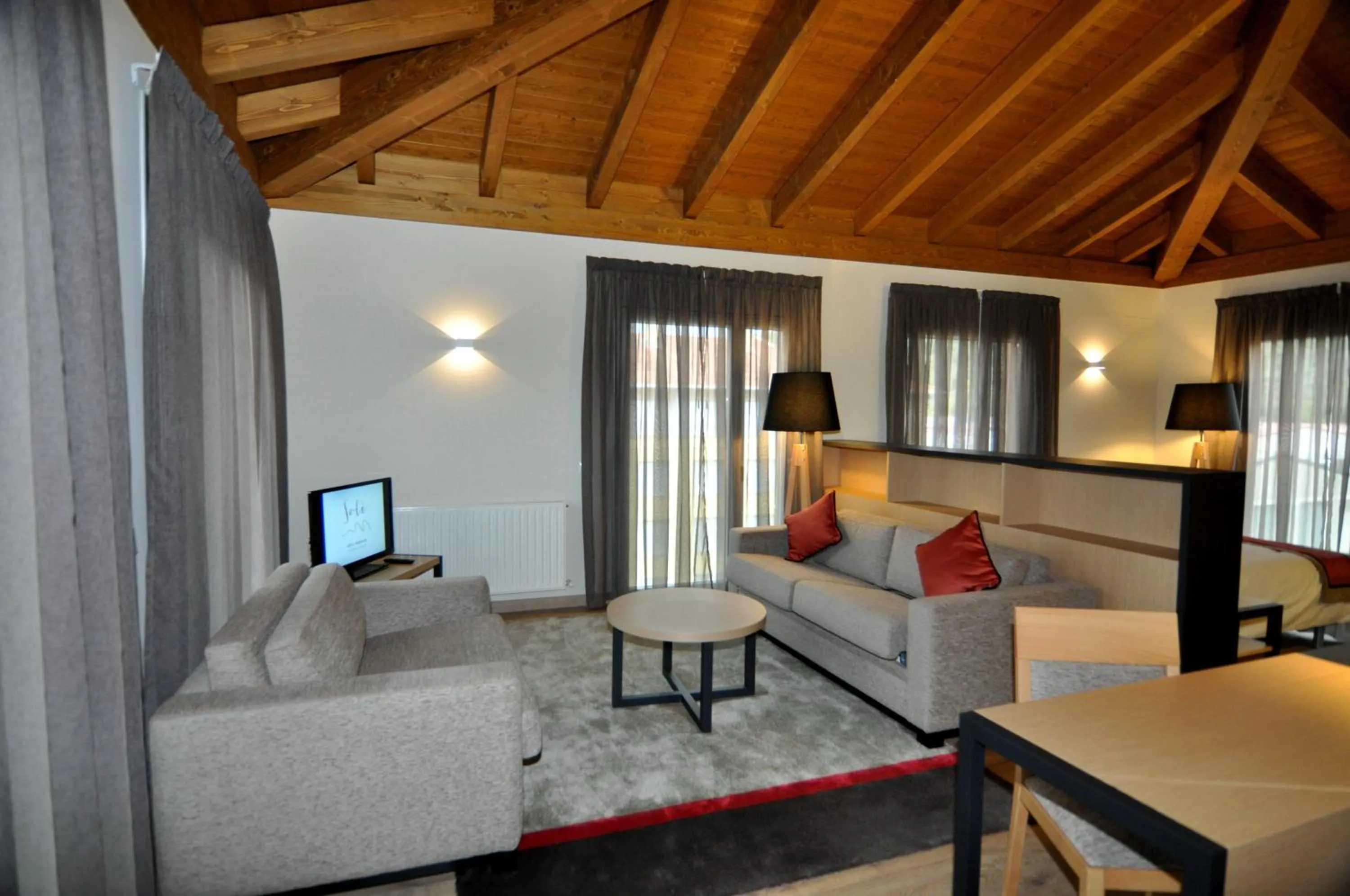 Seating area in Hotel Solé