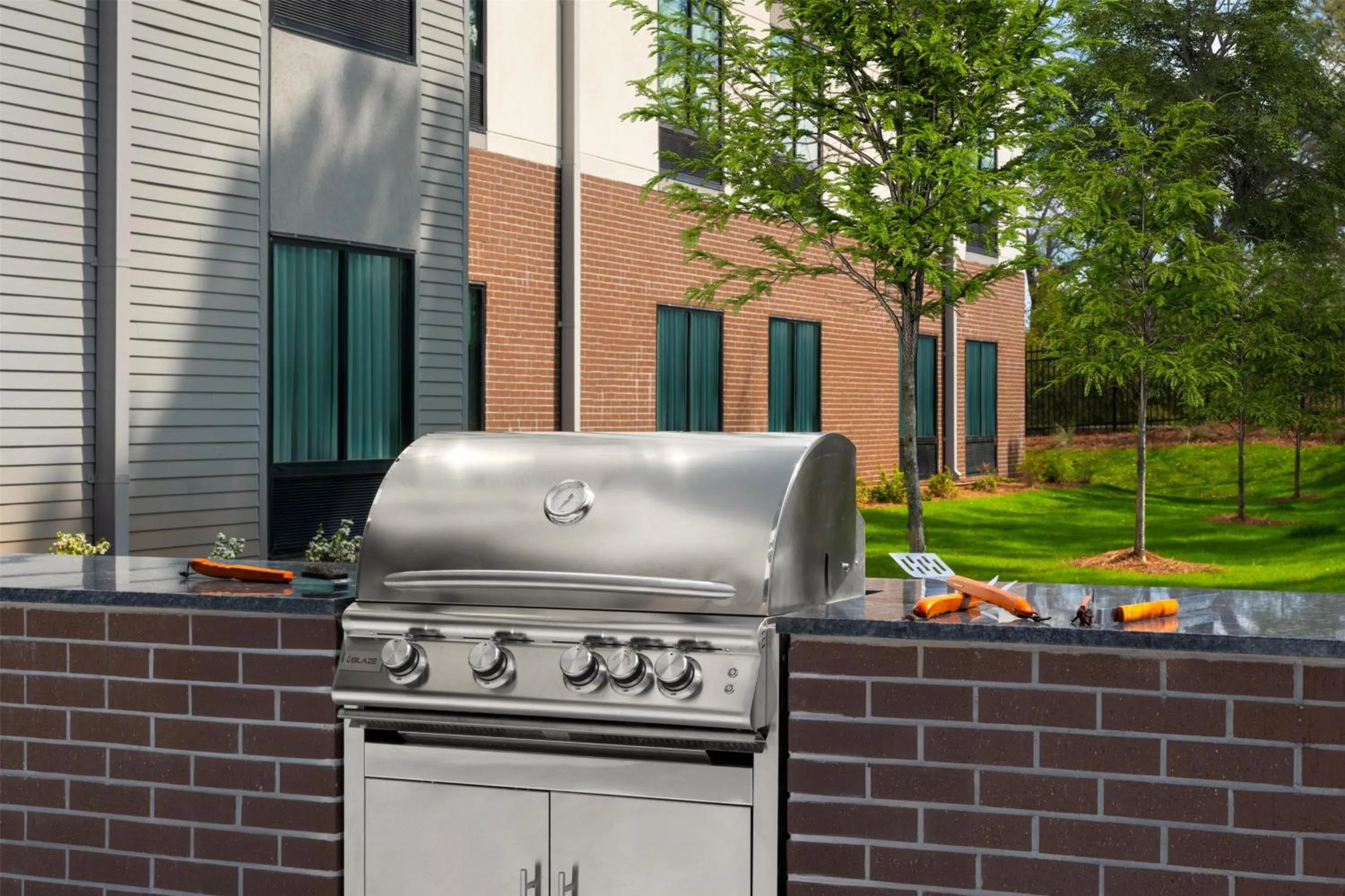 Patio in Hyatt Studios Mobile/Tillmans Corner