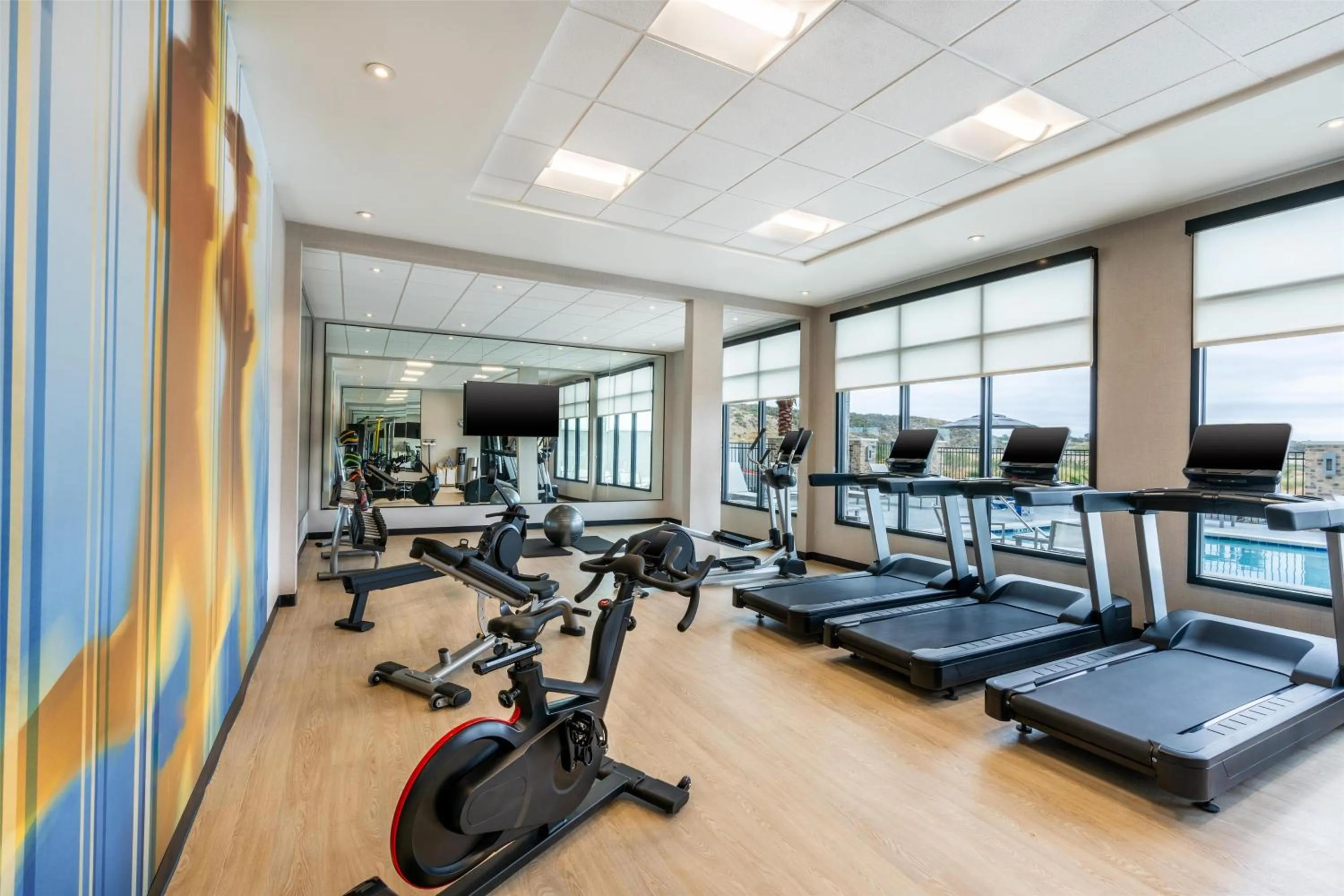 Fitness centre/facilities in Hyatt Place Eagle Pass