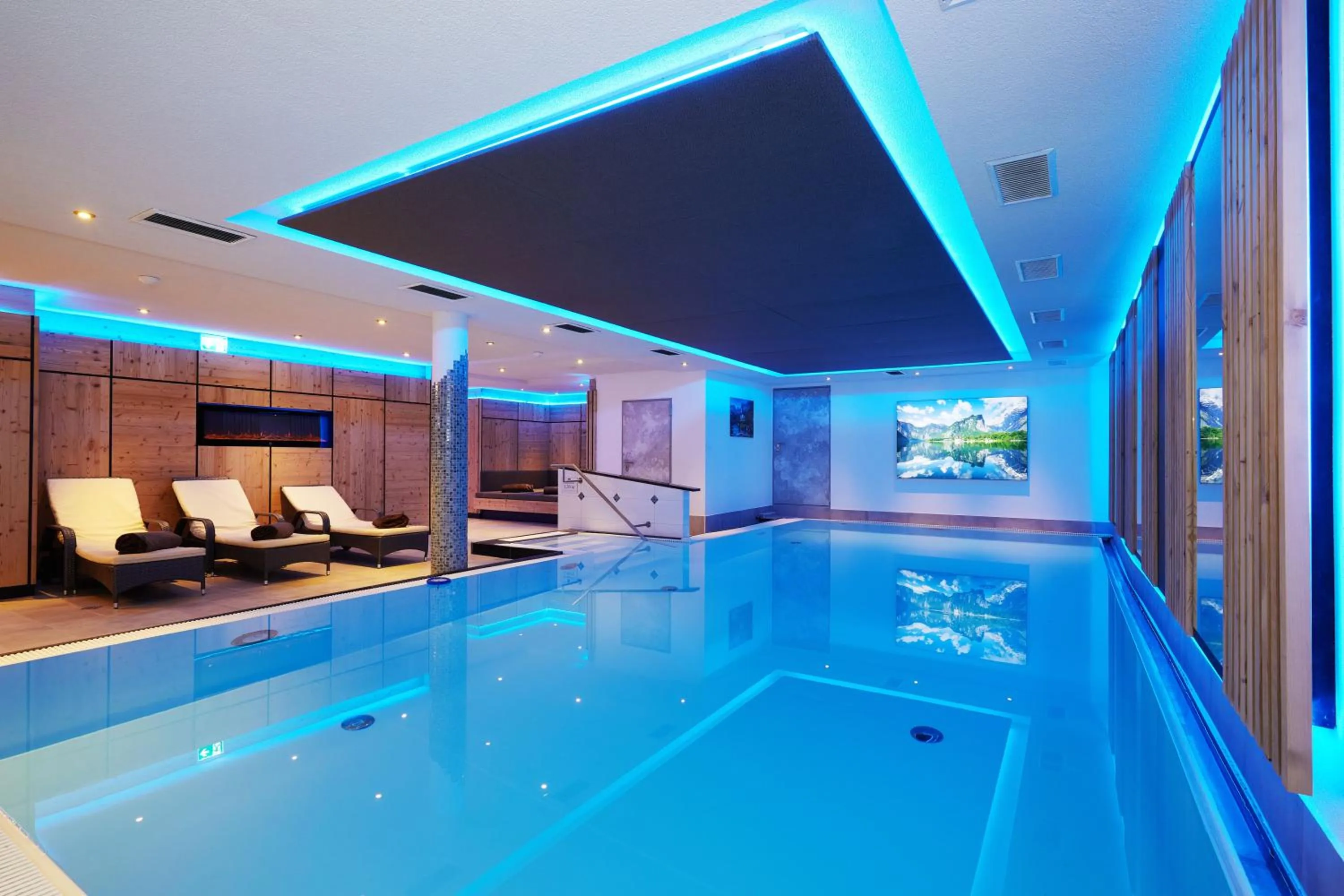 Pool view in Ruperti - Gästehaus