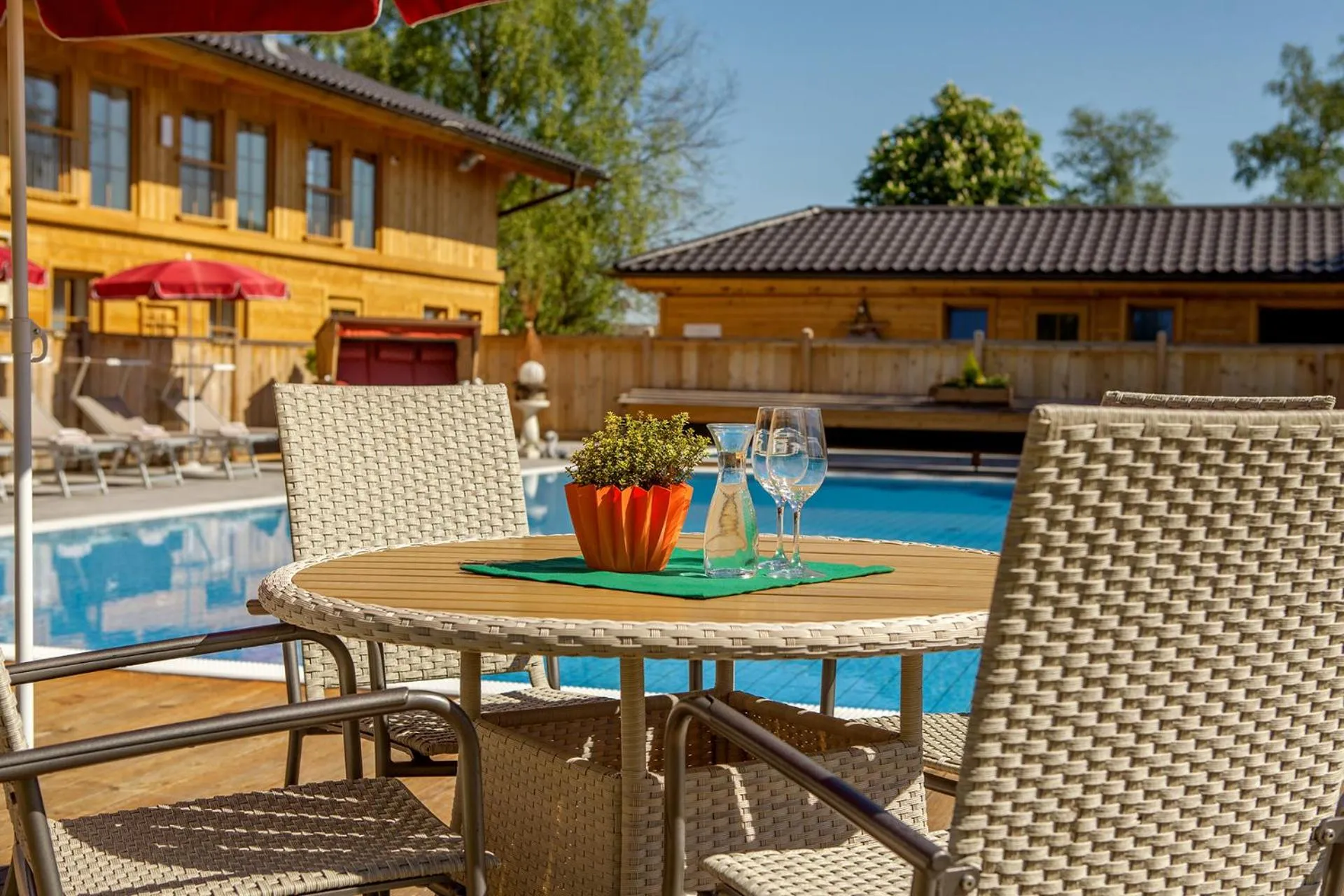 Swimming pool in Ruperti - Gästehaus