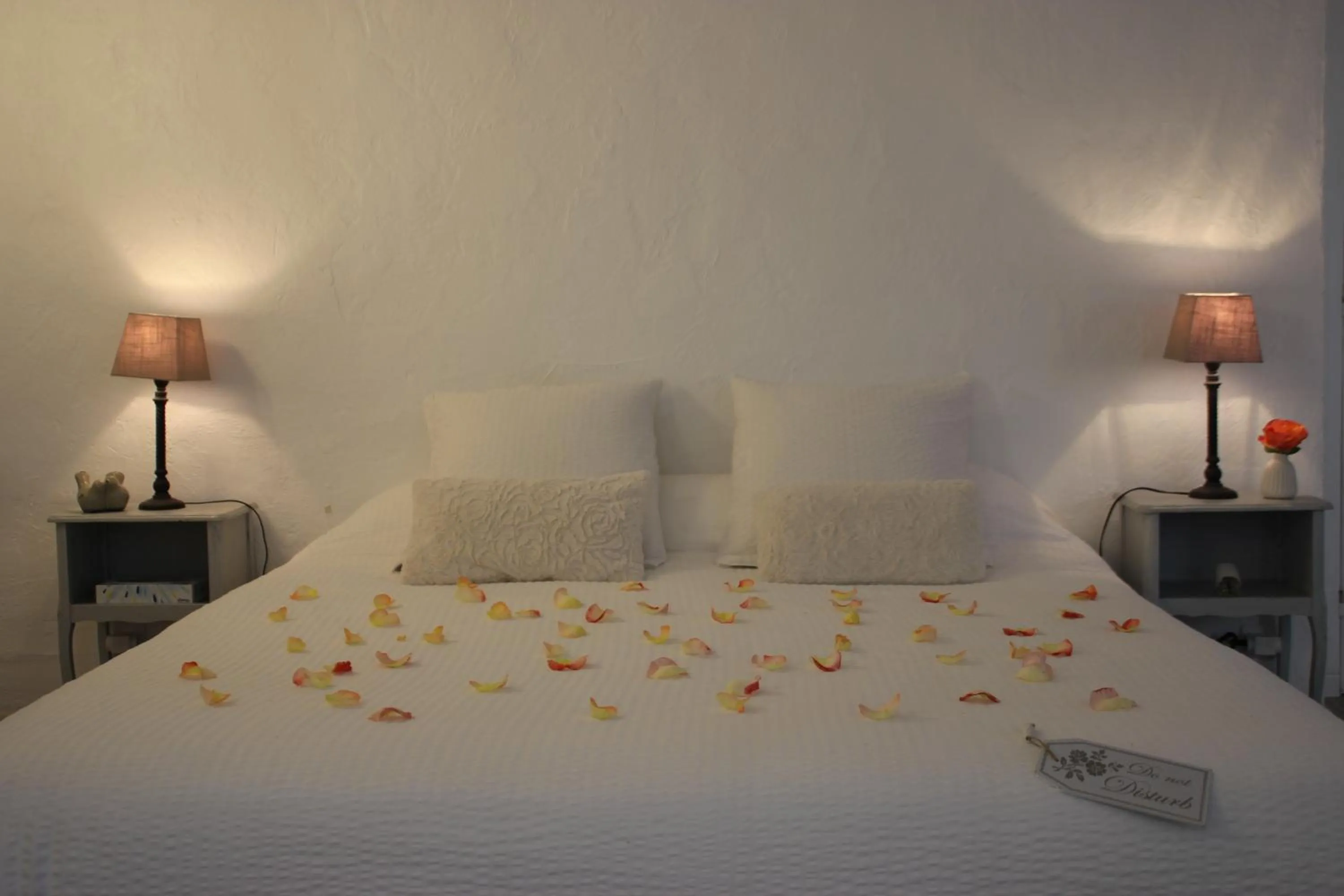 Bed in Maison Carles BnB