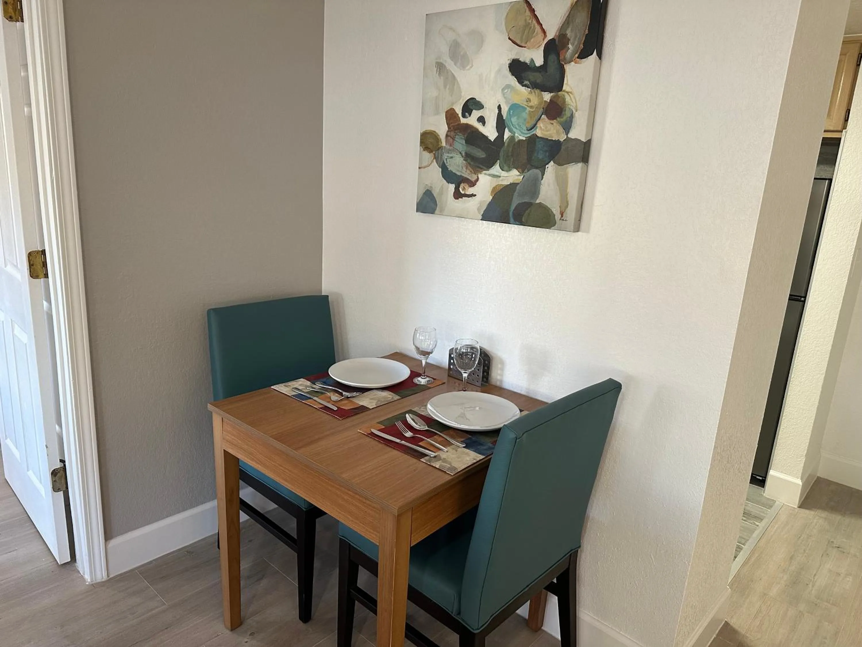 Dining area in B&J Hotels