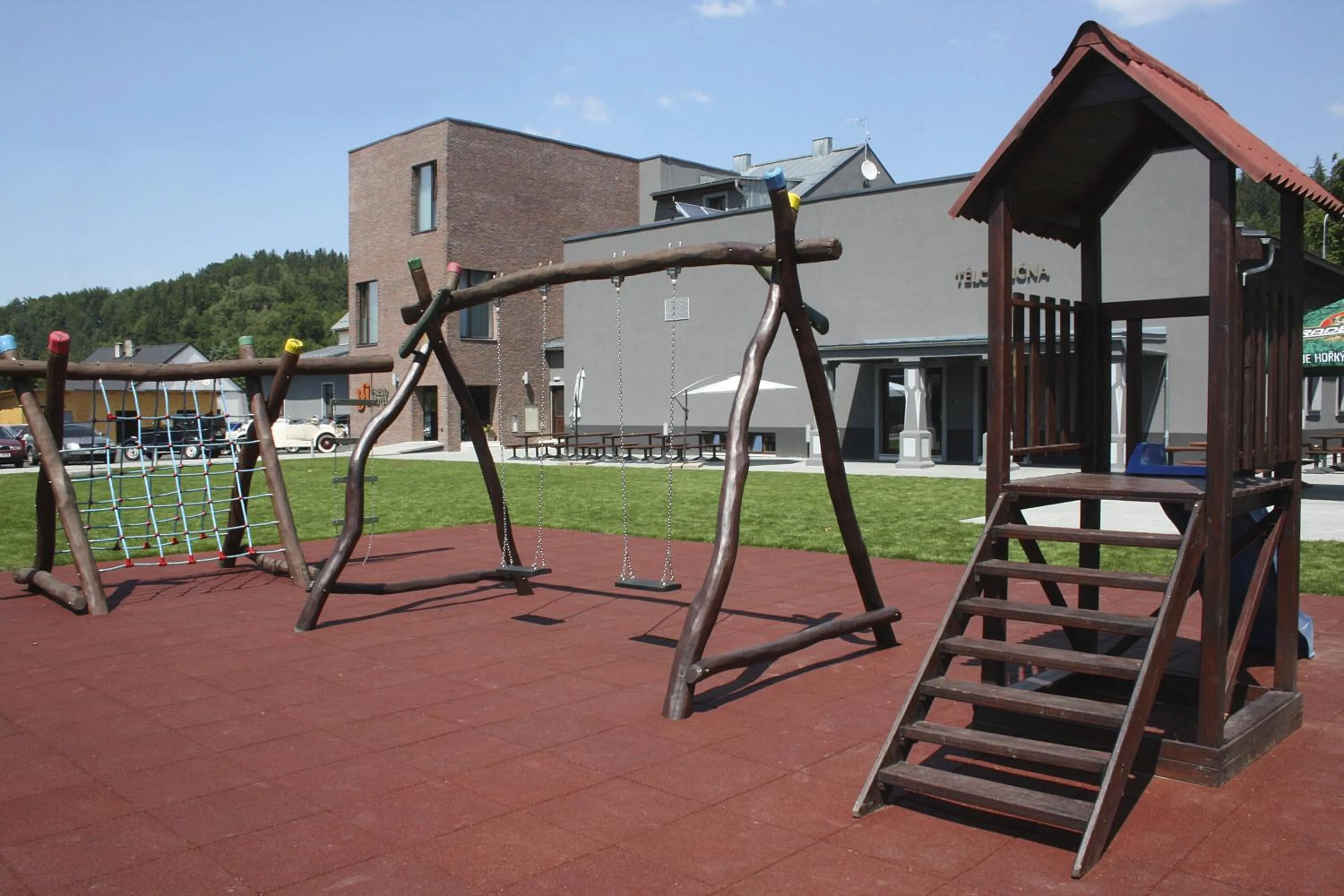 Children play ground in Hotel Freud