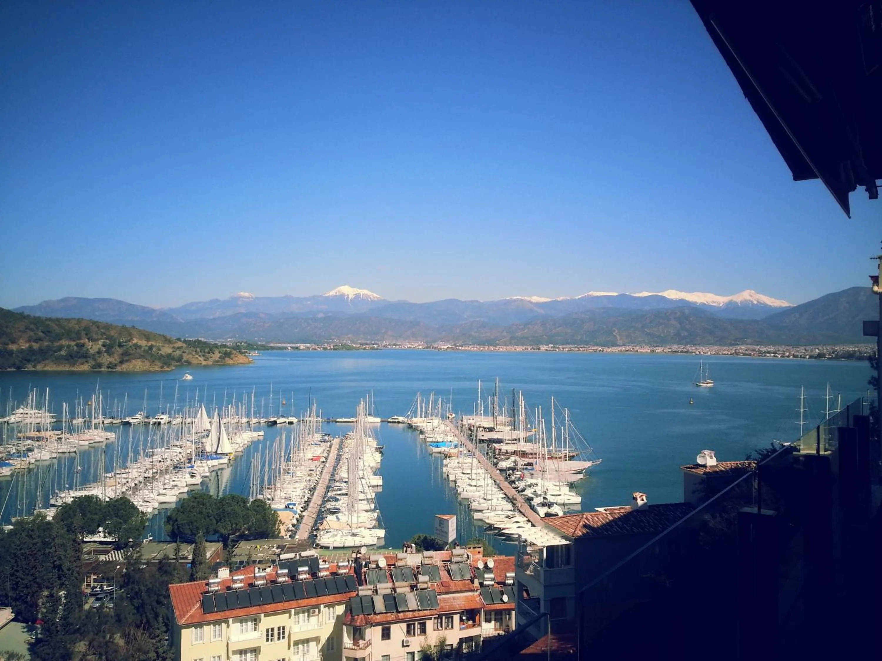 Bird's eye view in El Camino Hostel & Pub