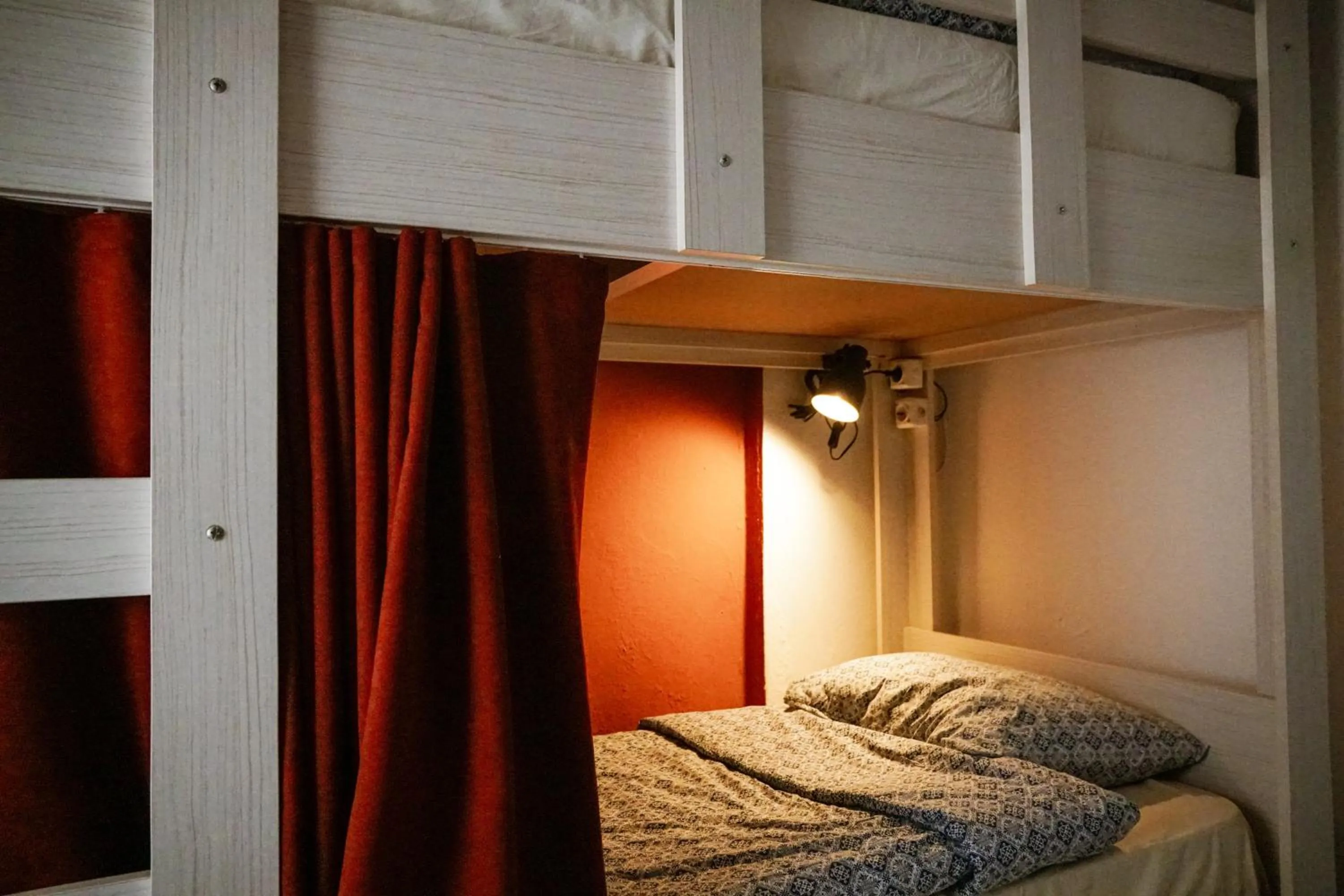 bunk bed, Bed in El Camino Hostel & Pub