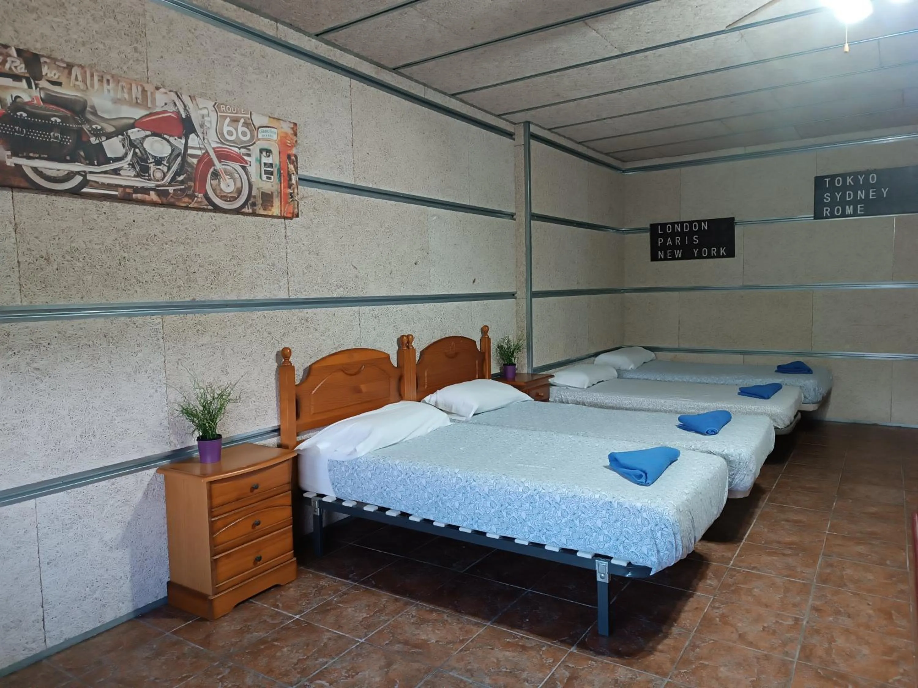 Bed in Villa Galicia