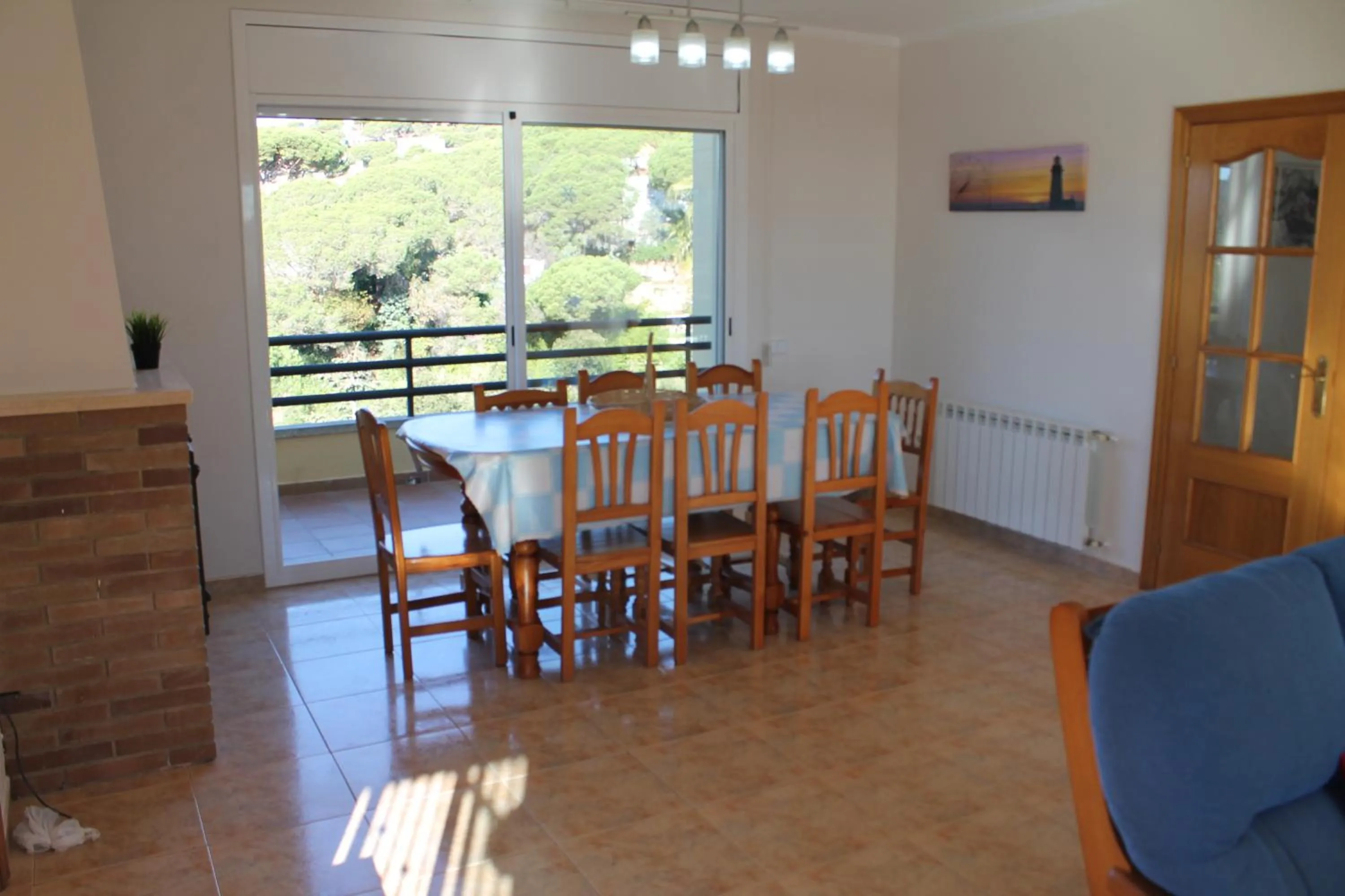 Living room in Villa Galicia