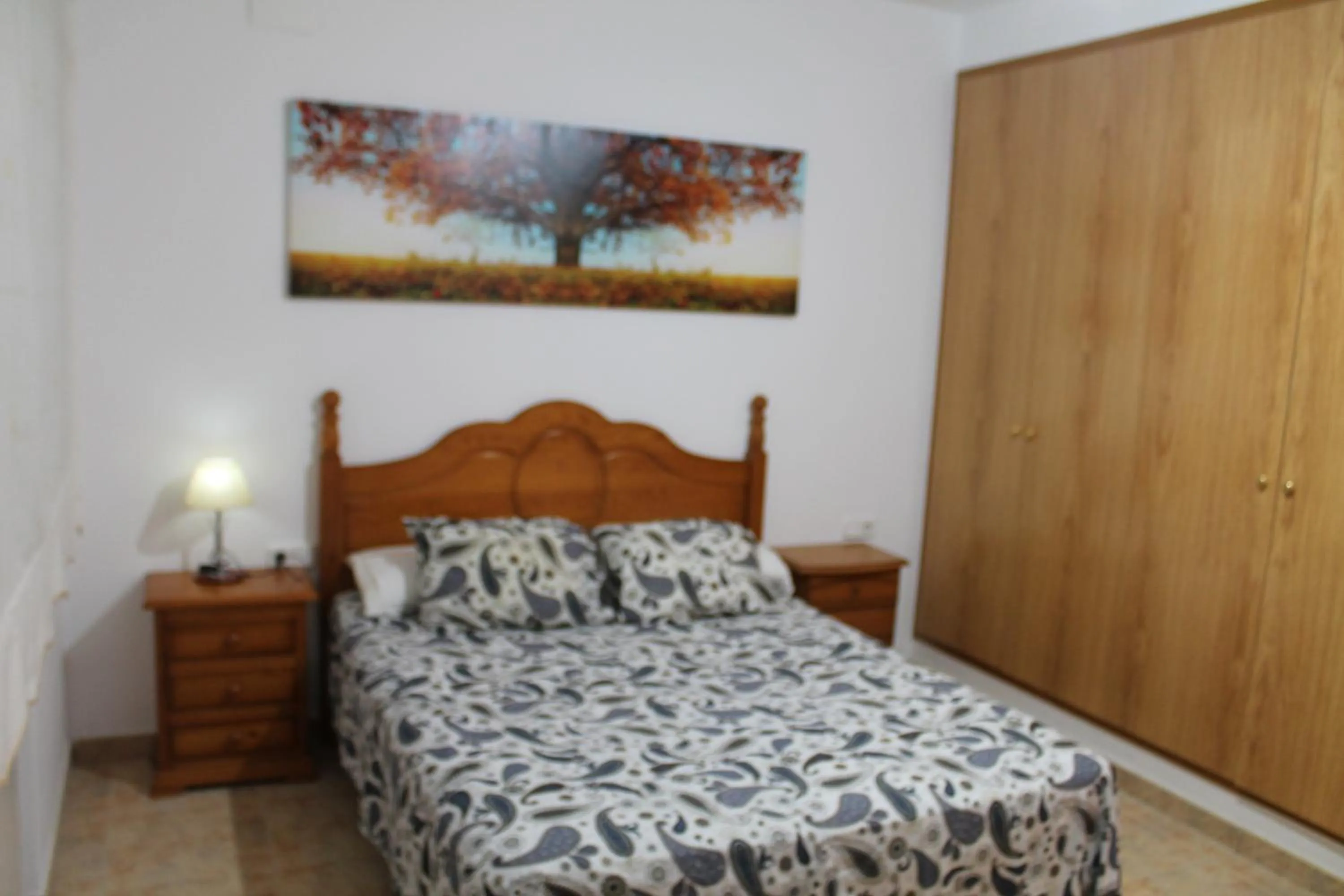 Bedroom, Bed in Villa Galicia