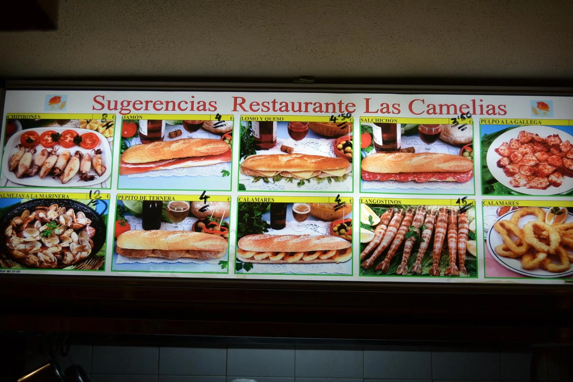 Lunch in Hotel Restaurante Las Camelias