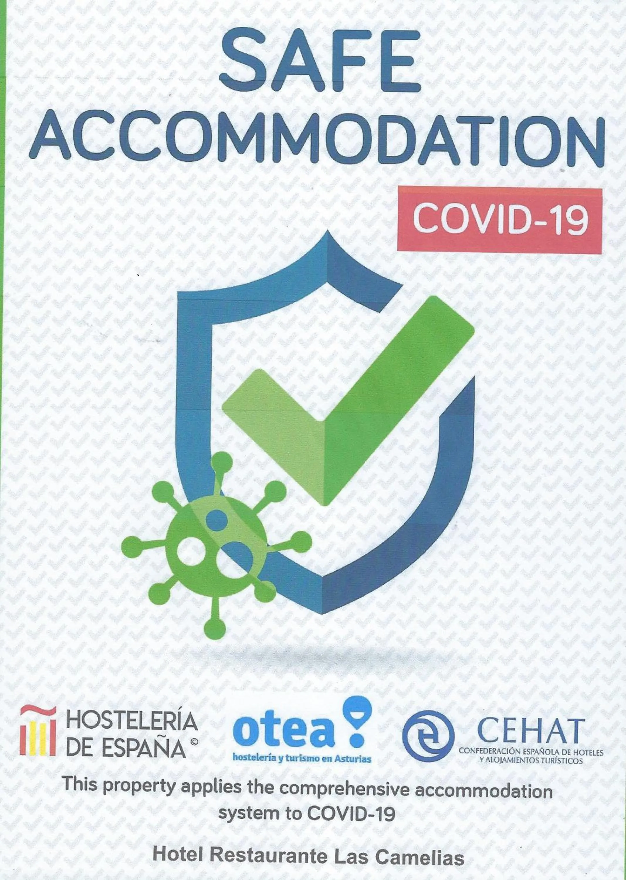 Property building in Hotel Restaurante Las Camelias