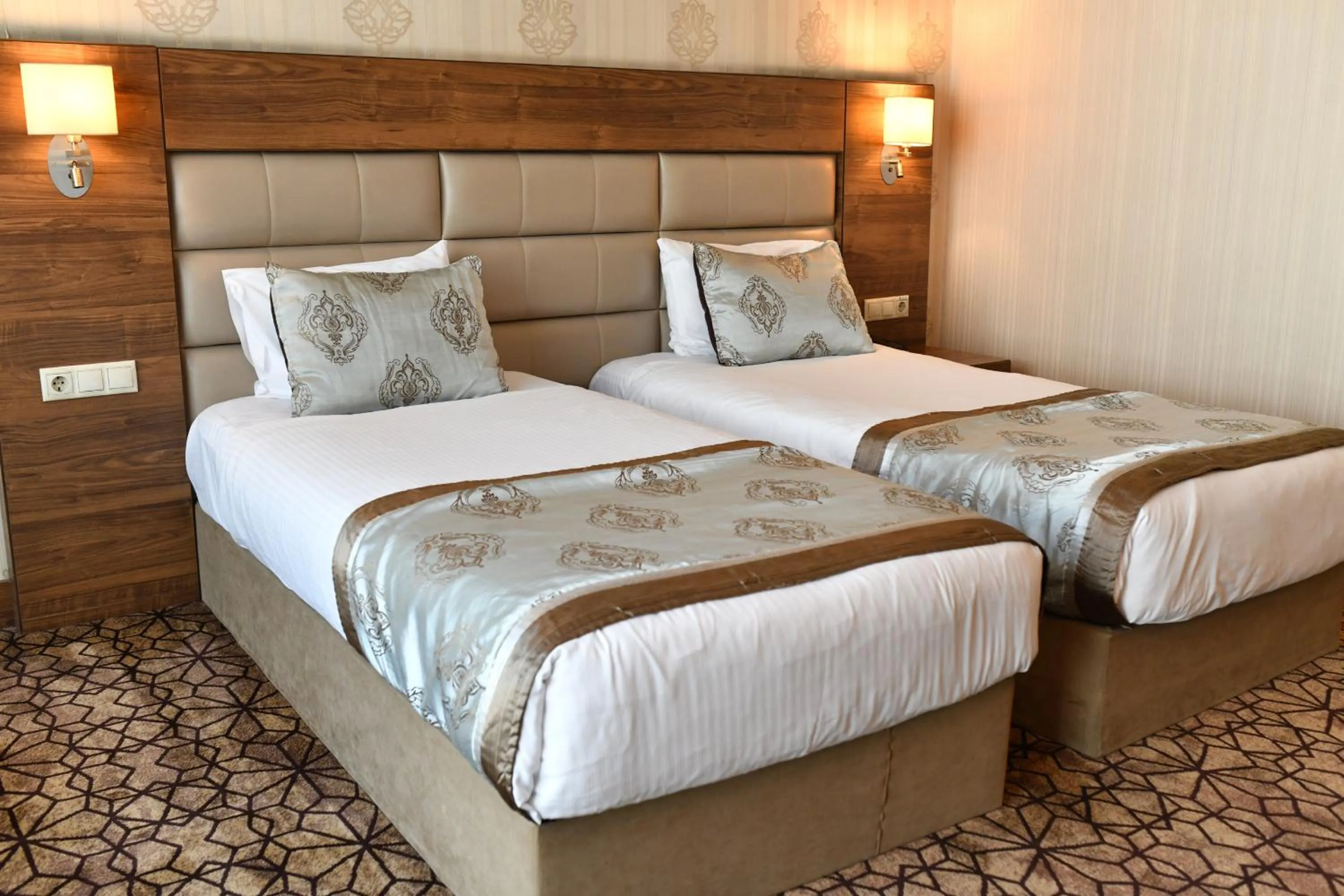 Bed in Royal Hotel Inegol