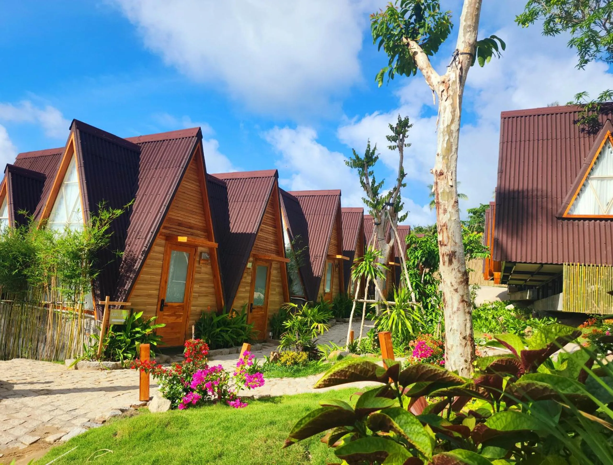 Garden in Fly Up Resort