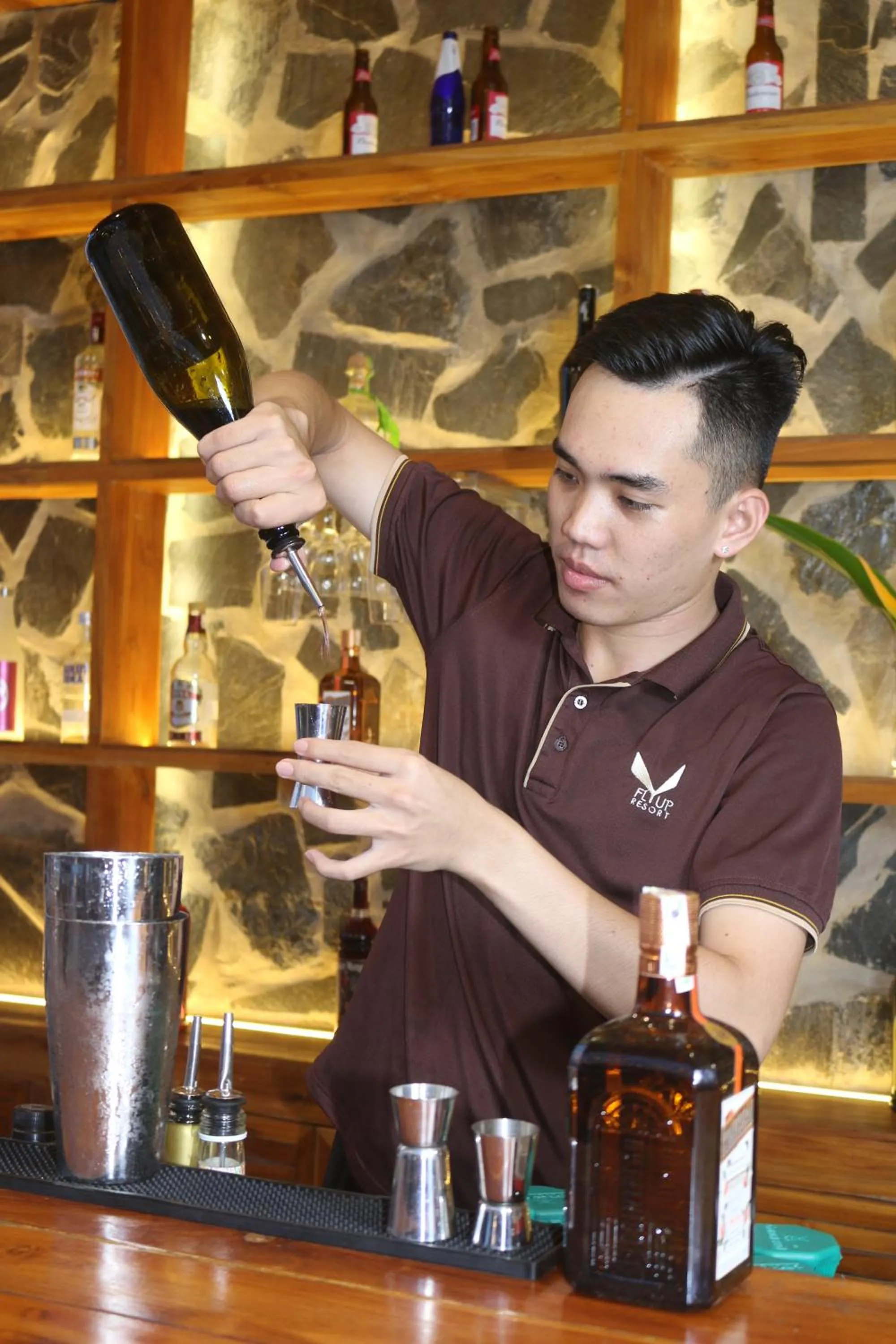 Lounge or bar in Fly Up Resort