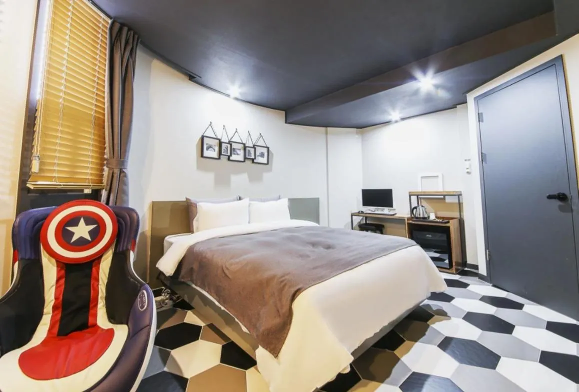 Bed in Hotel Browndot Myeongseo Convention