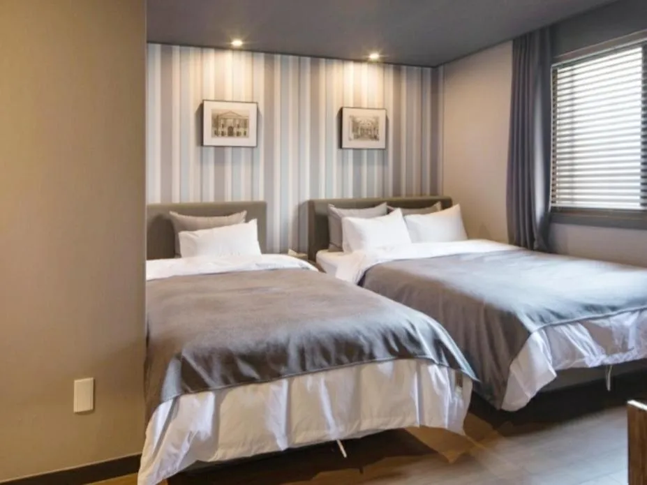 Bed in Hotel Browndot Myeongseo Convention