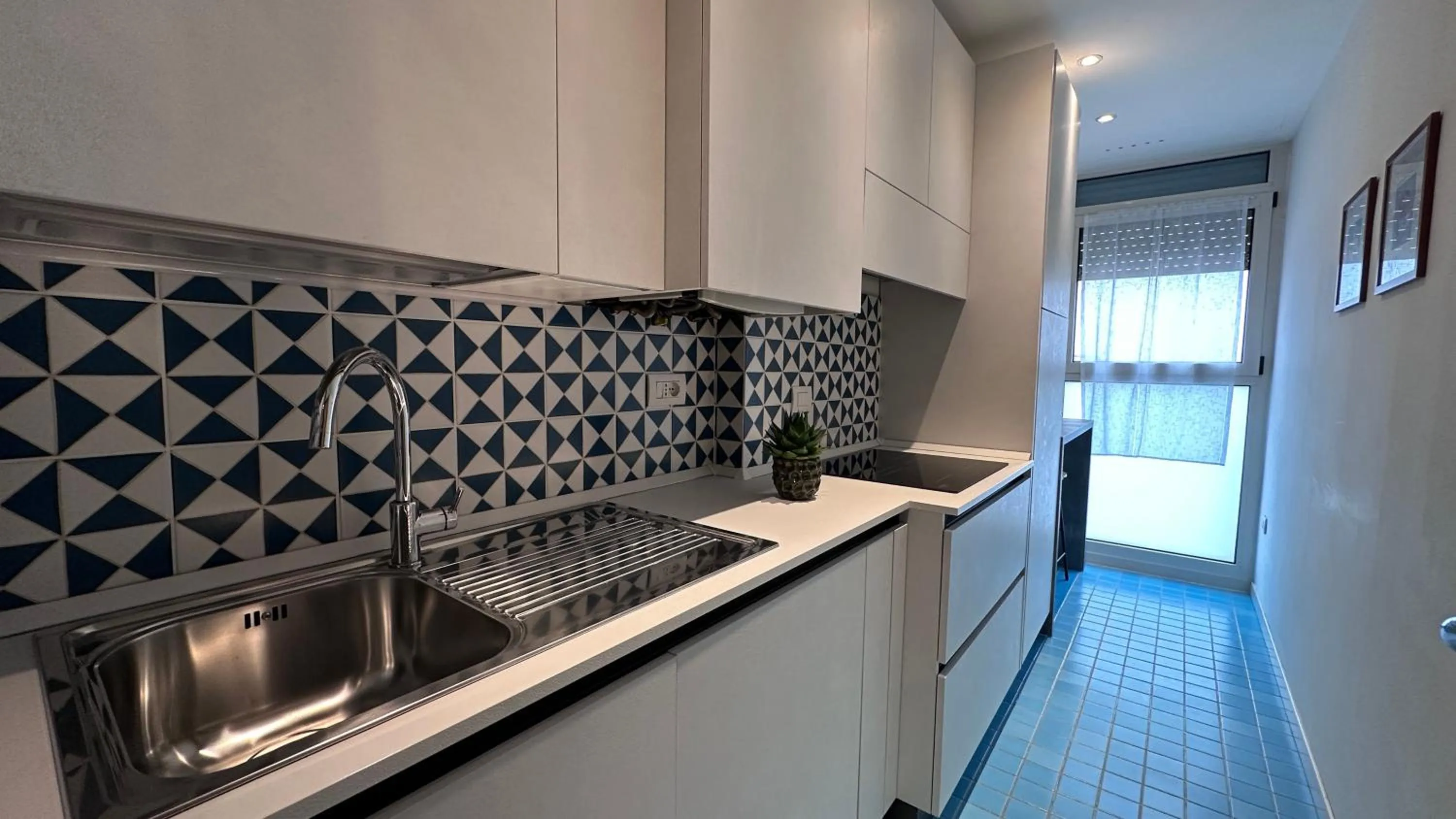 Kitchen or kitchenette in Residence Lungomare - Charming apartments