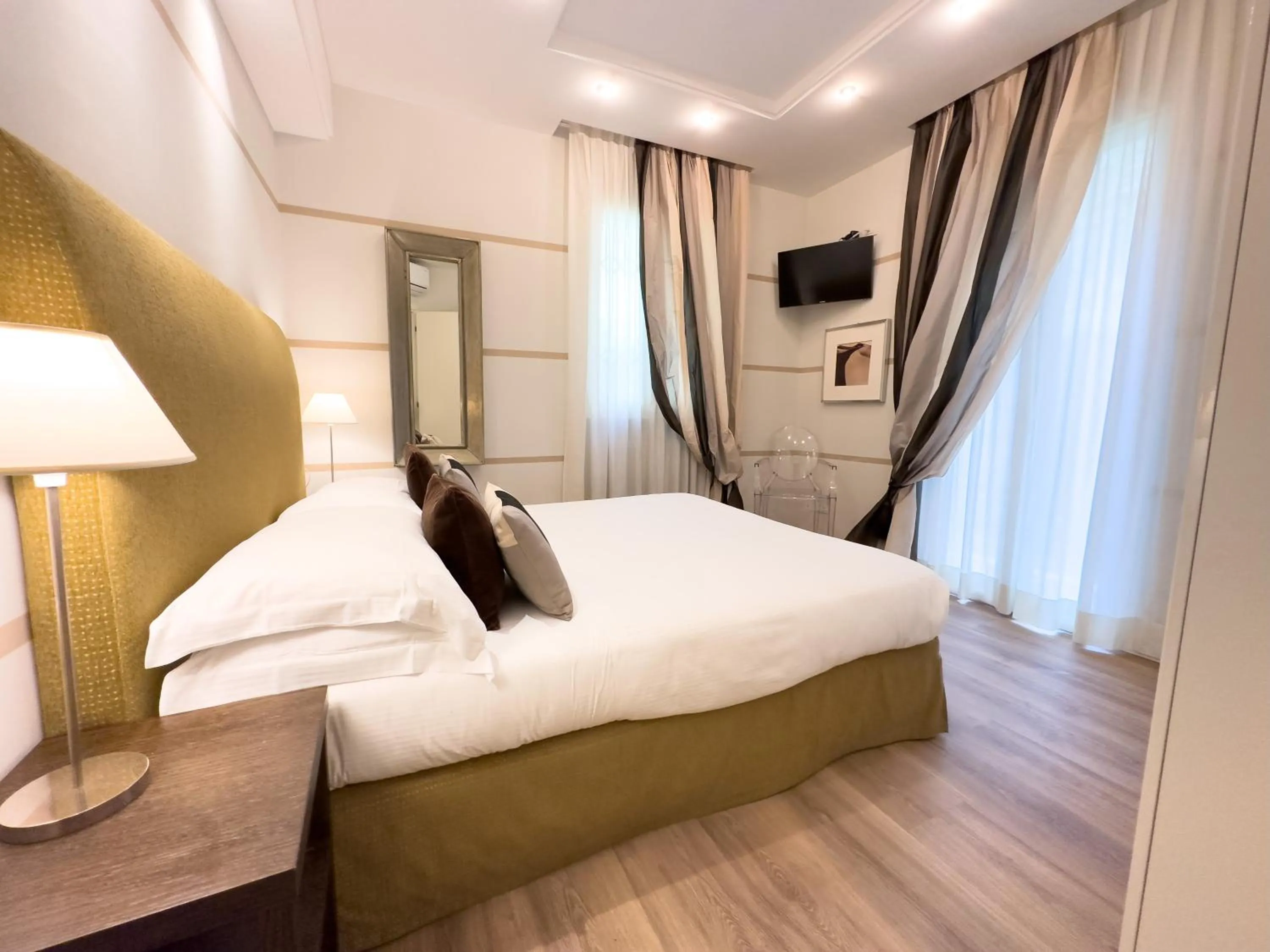 Bedroom, Bed in Residence Lungomare - Charming apartments