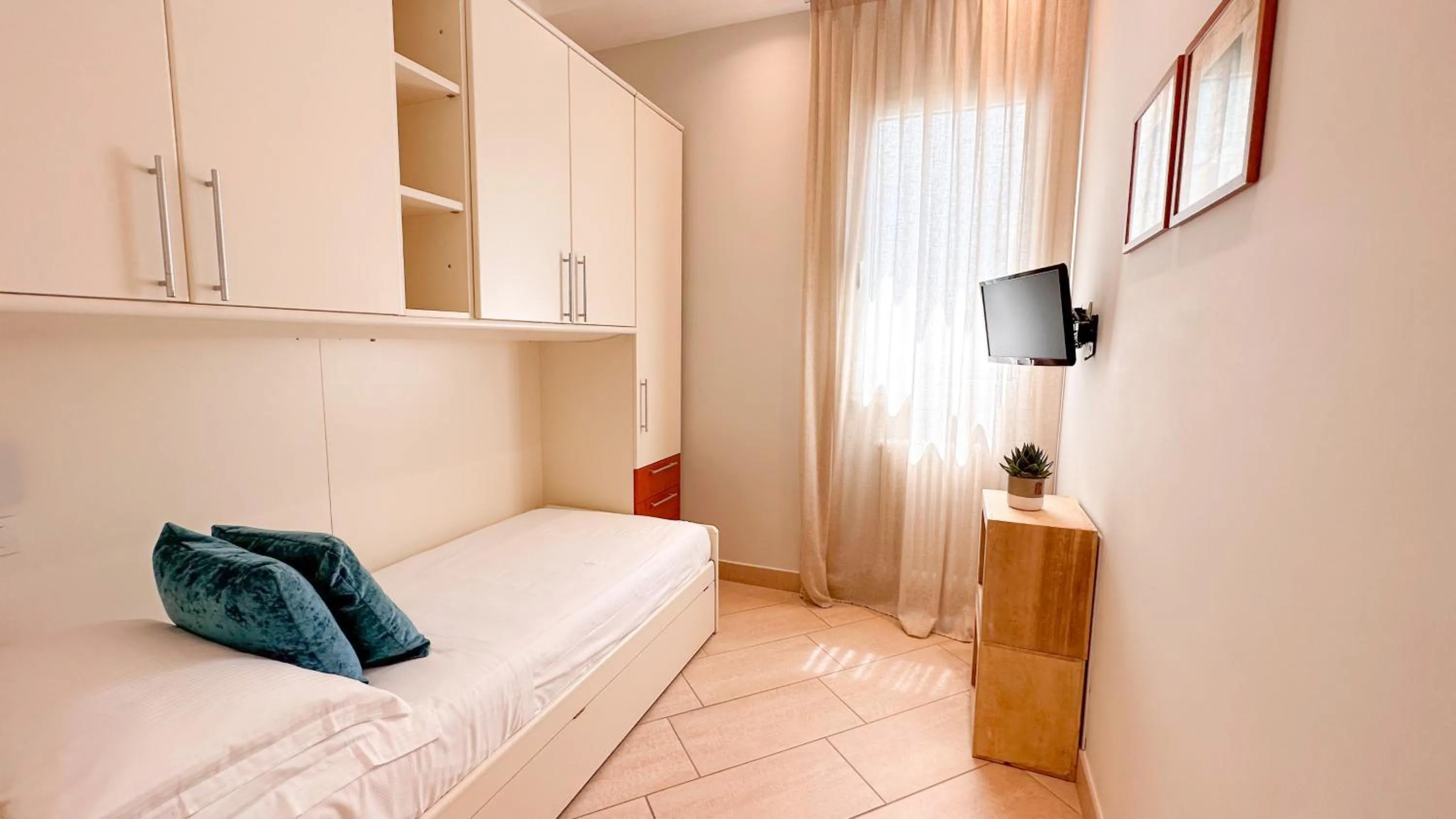 Bedroom, Bed in Residence Lungomare - Charming apartments