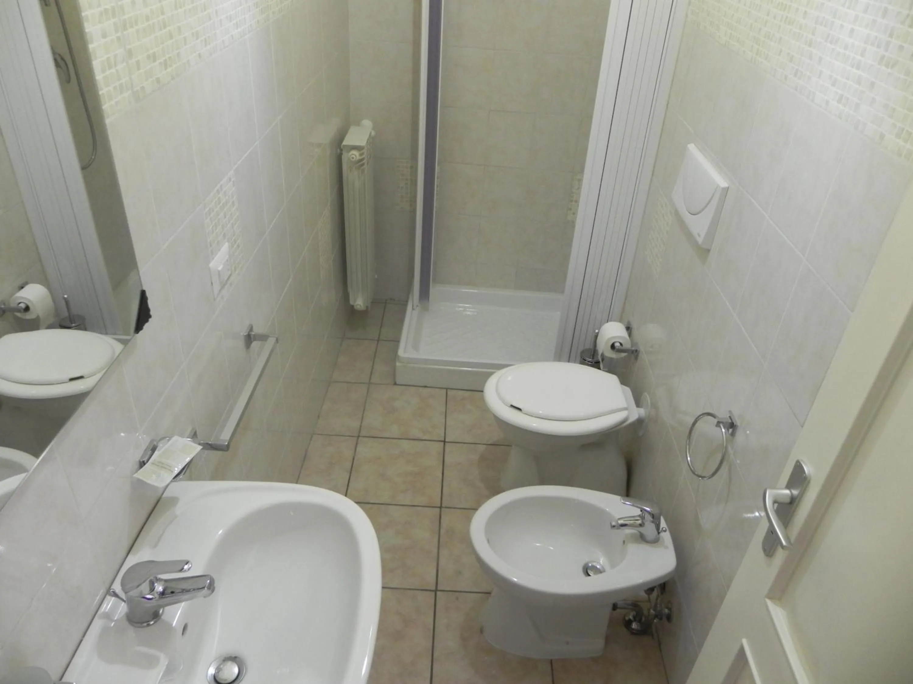 Shower in Affittacamere Bellavista