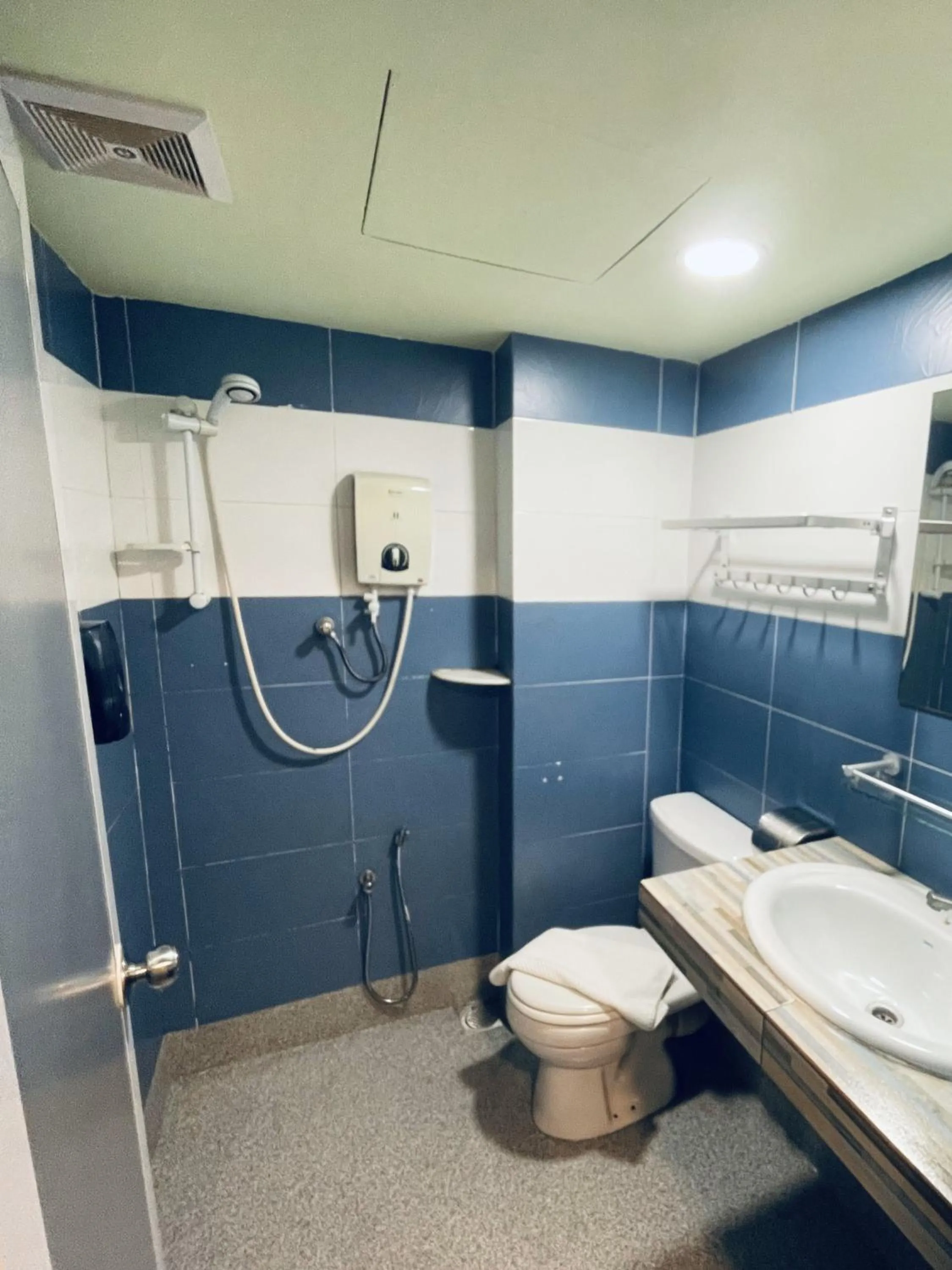 Toilet in De Swift Hotel