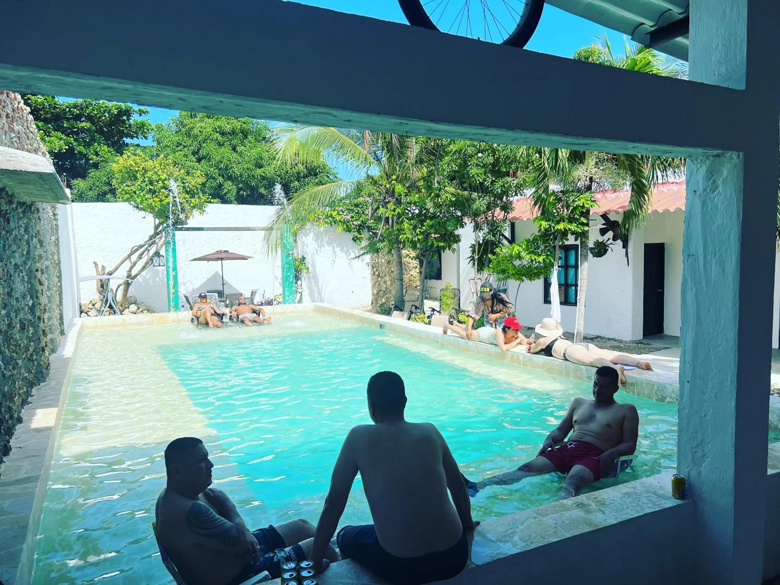 Swimming pool in Casa Torices Real 12