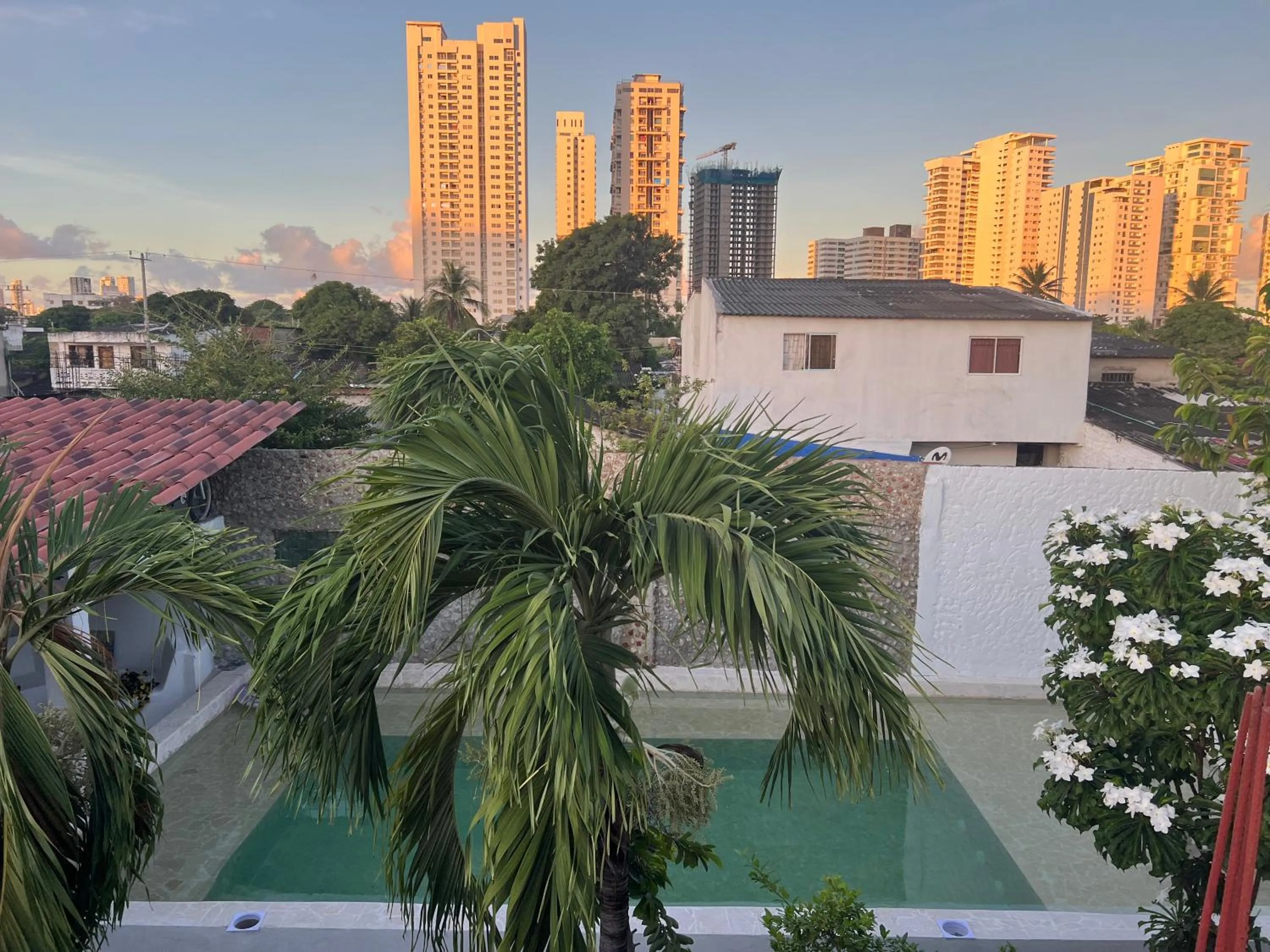 Swimming pool in Casa Torices Real 12