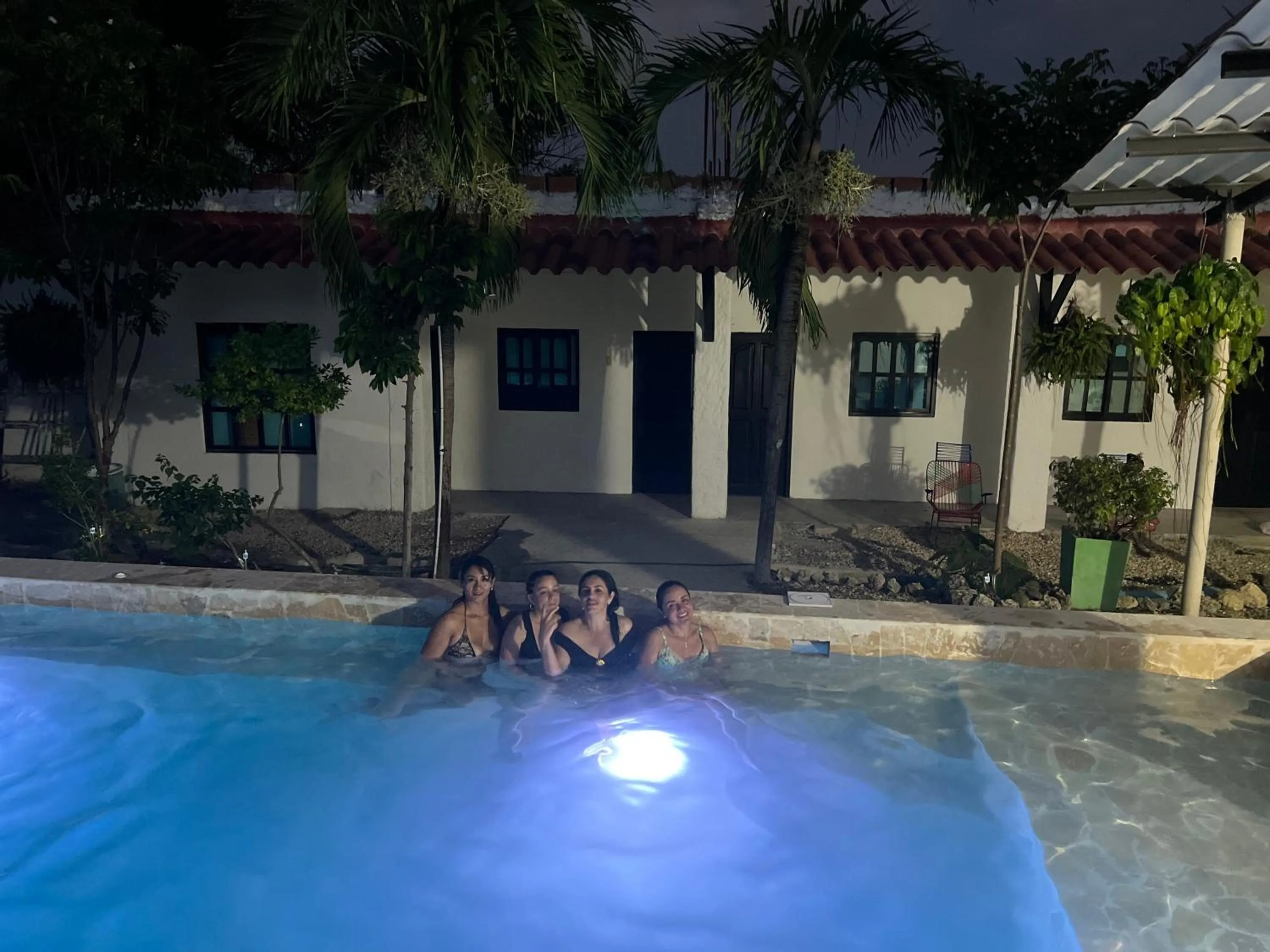 Pool view in Casa Torices Real 12